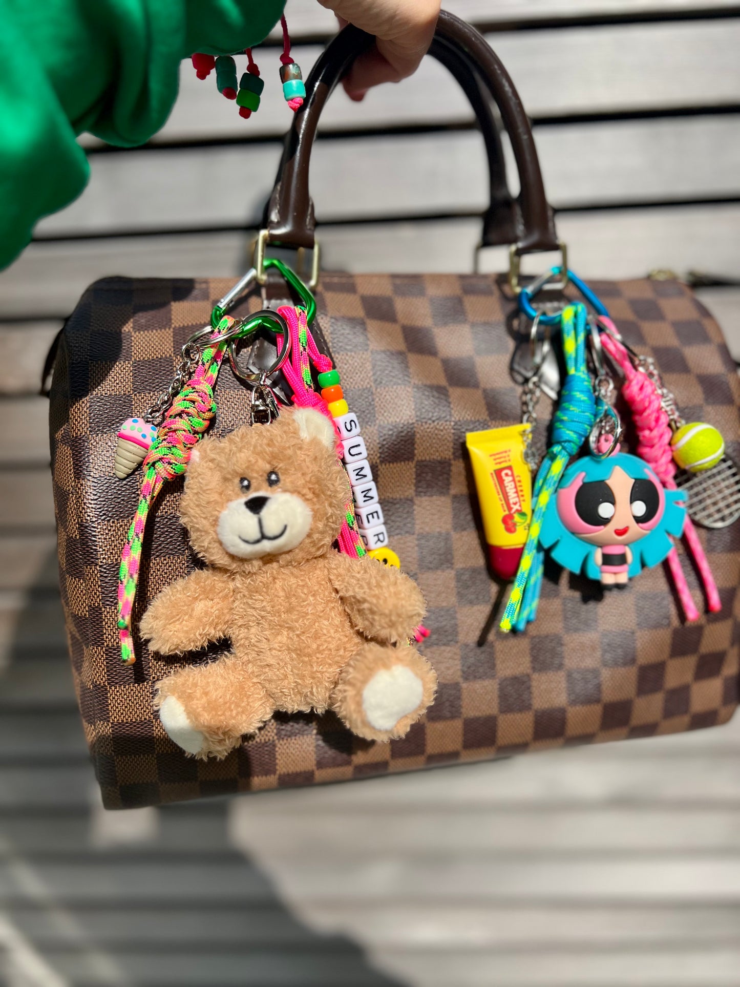Summer Loving Ted Bag Charm