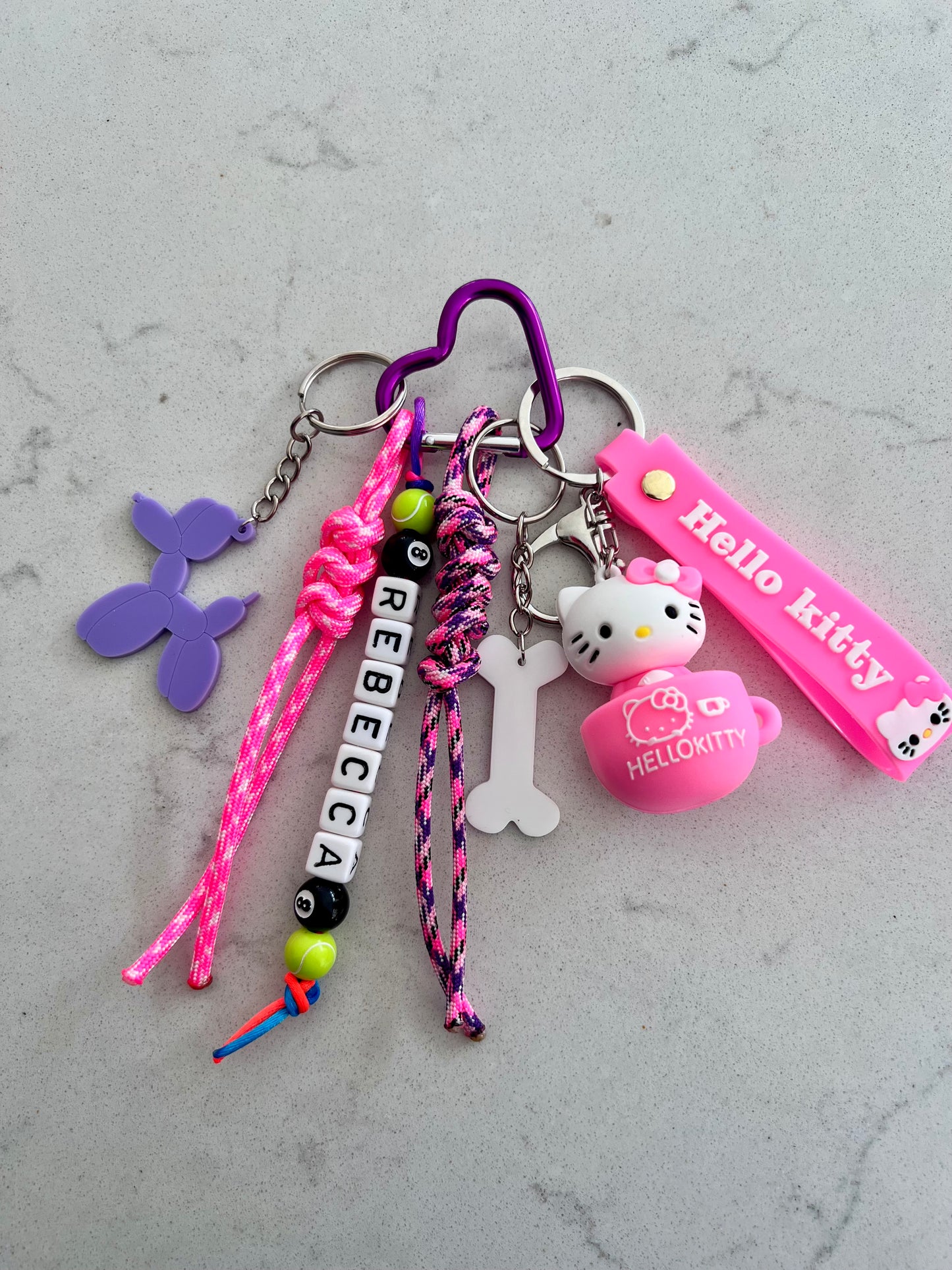 Personalised Bag Charm