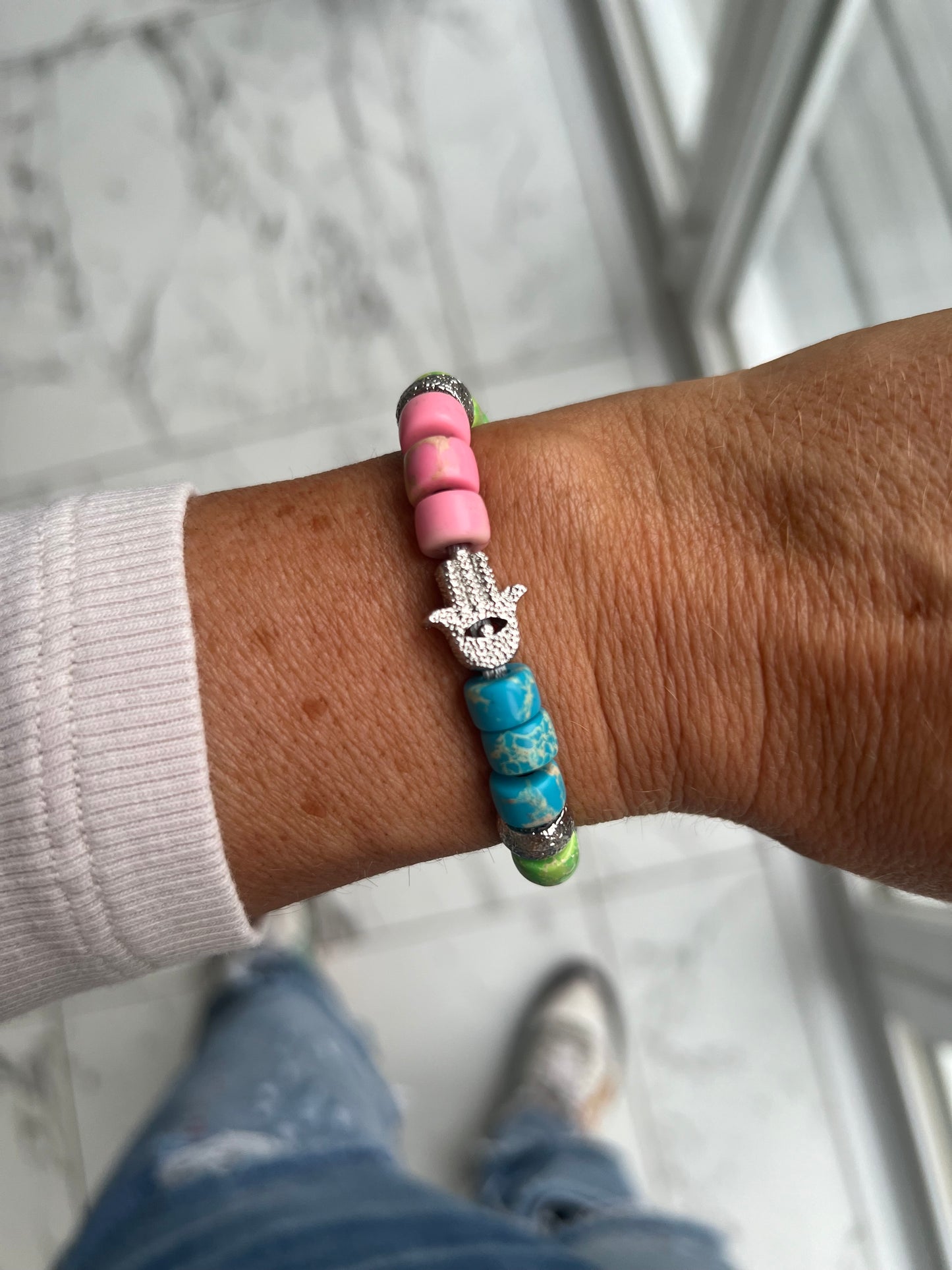 Jasper Gemstone Bracelet π©·ππ