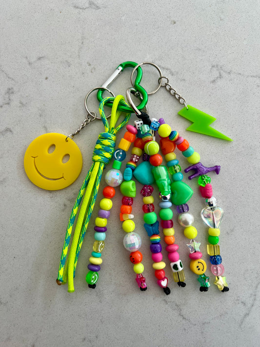 Smiley Face Bag Charm