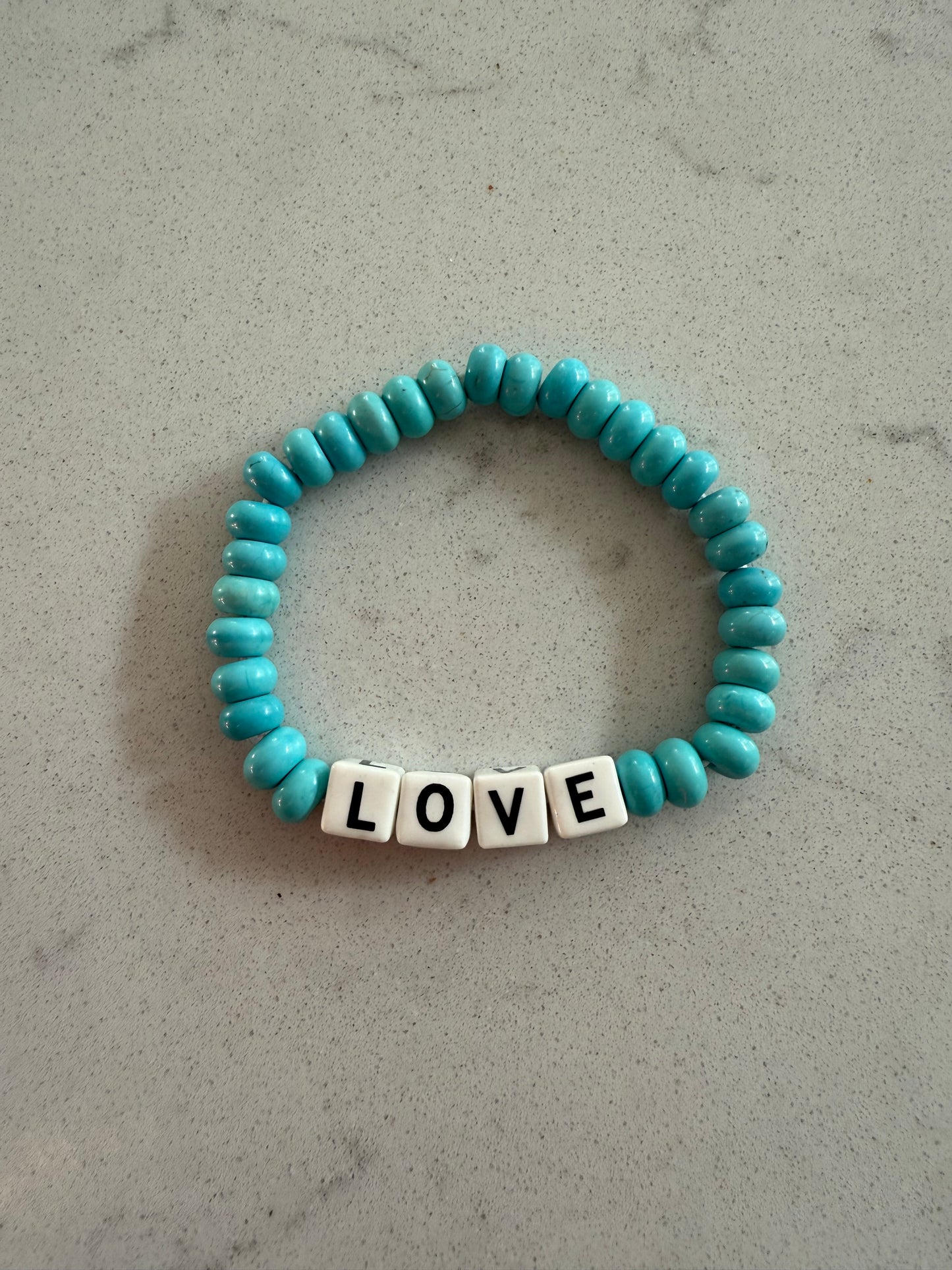 Gemstone LOVE Bracelets
