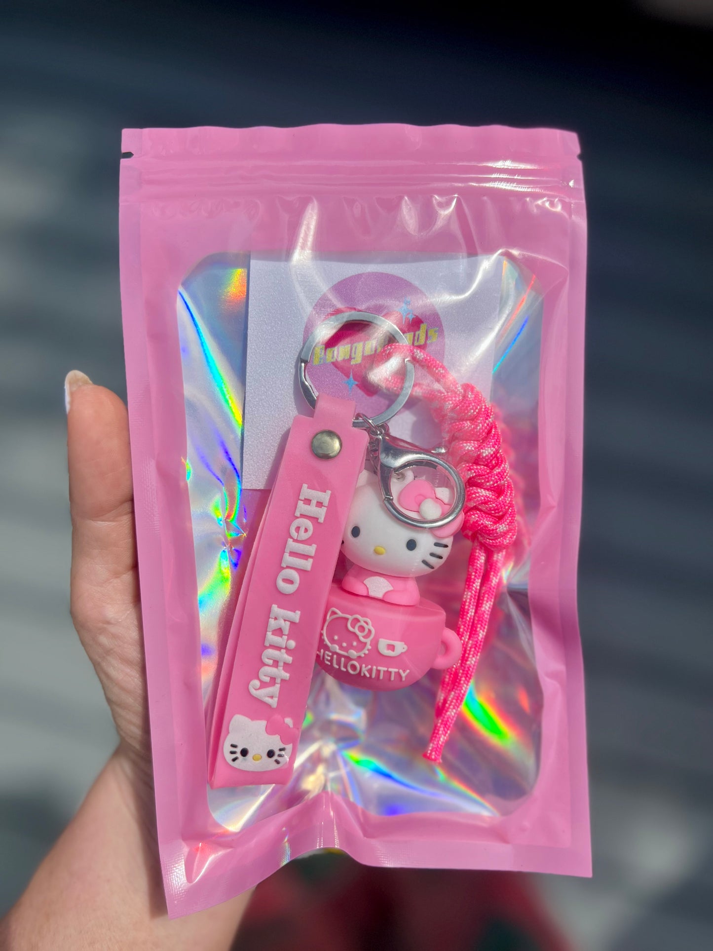 Pink Hello Kitty Bag Charm