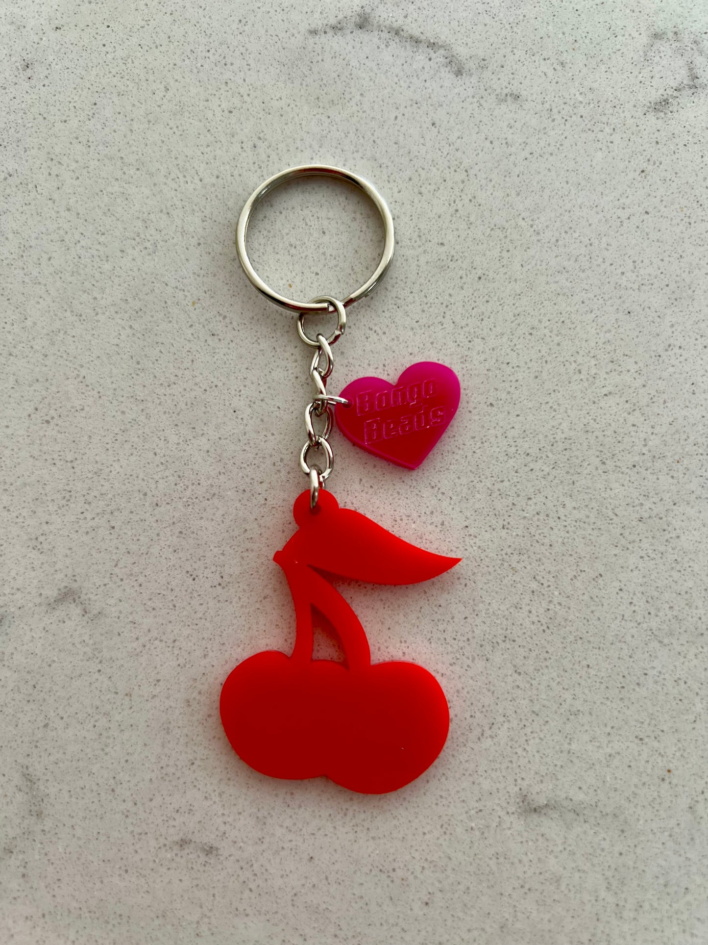 Cherry Key Ring
