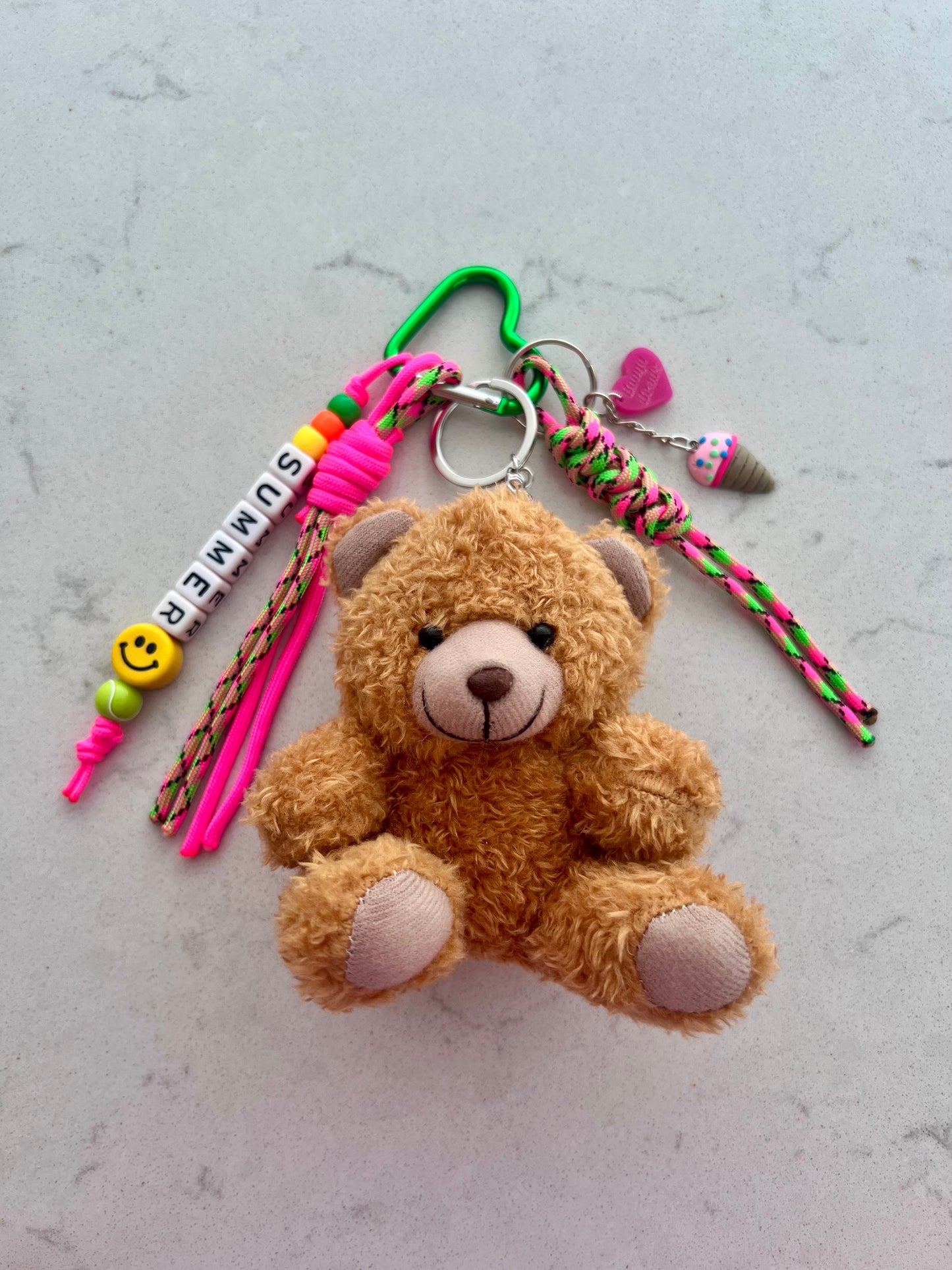 Summer Loving Ted Bag Charm
