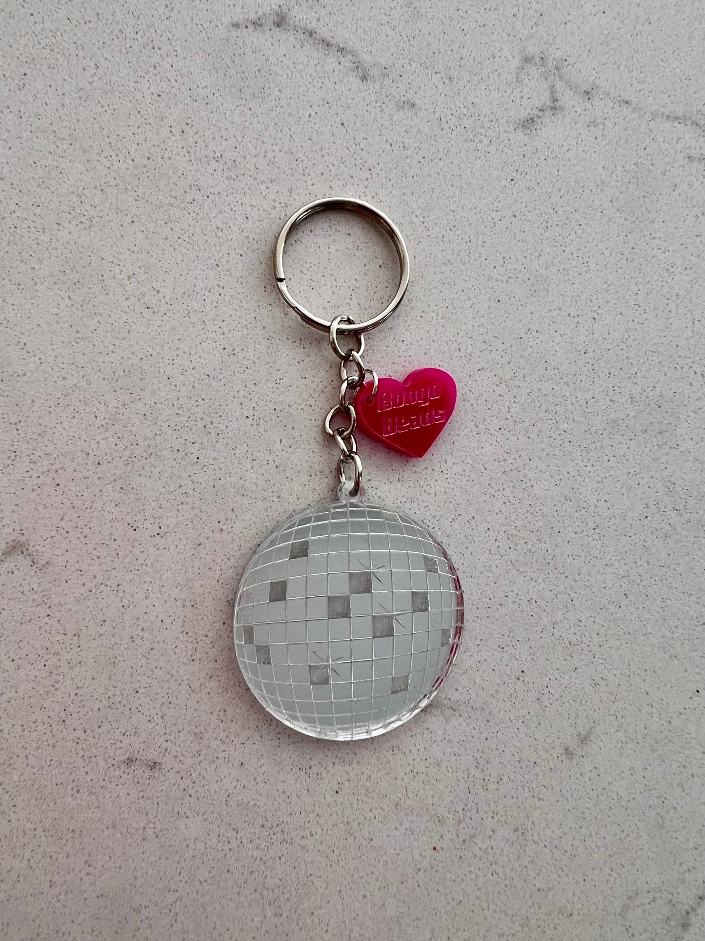 Disco Ball Key Ring
