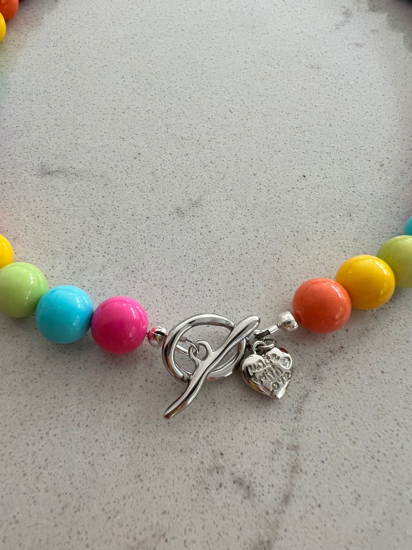 Rainbow Gumball Necklace π