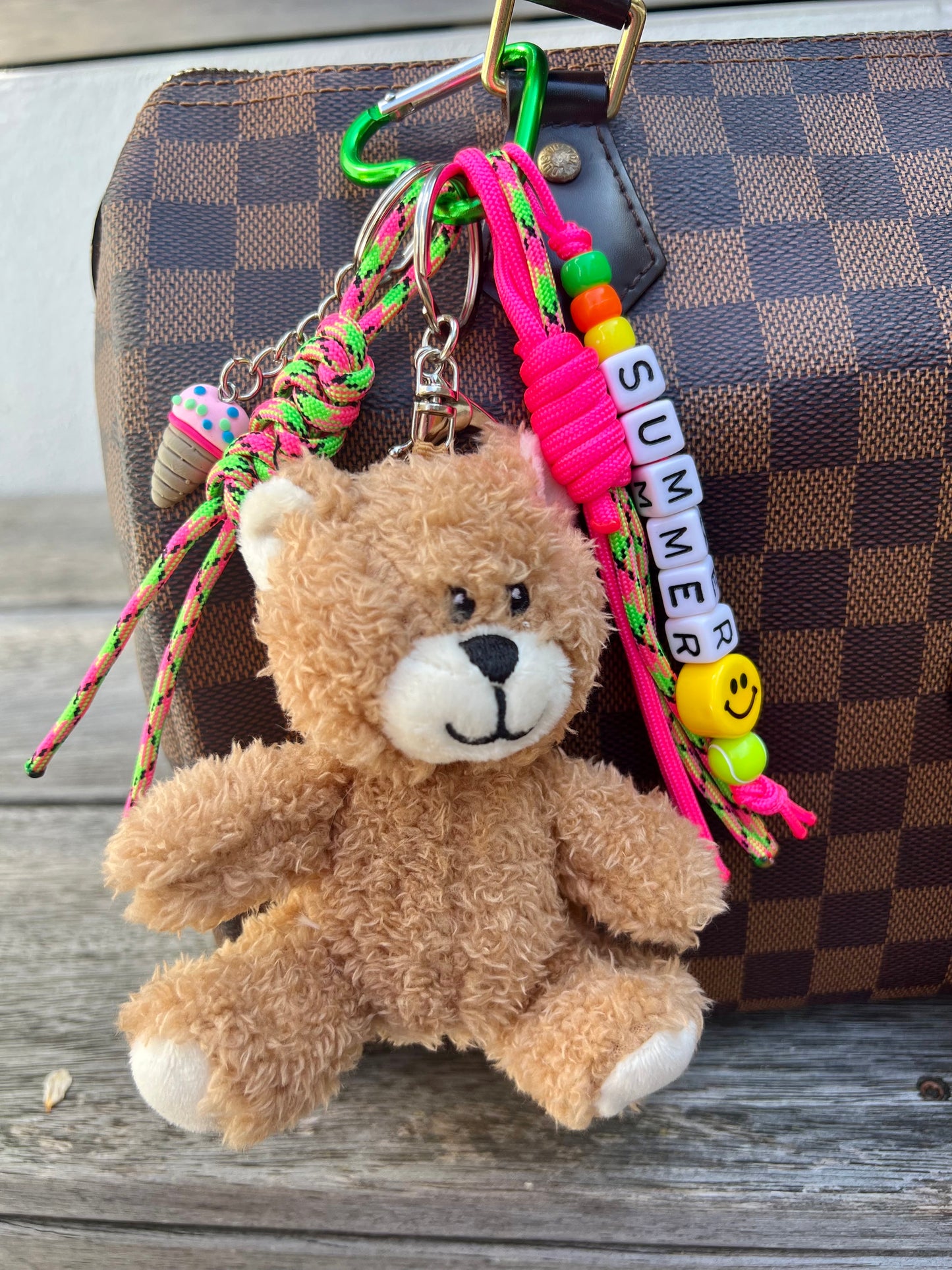 Summer Loving Ted Bag Charm
