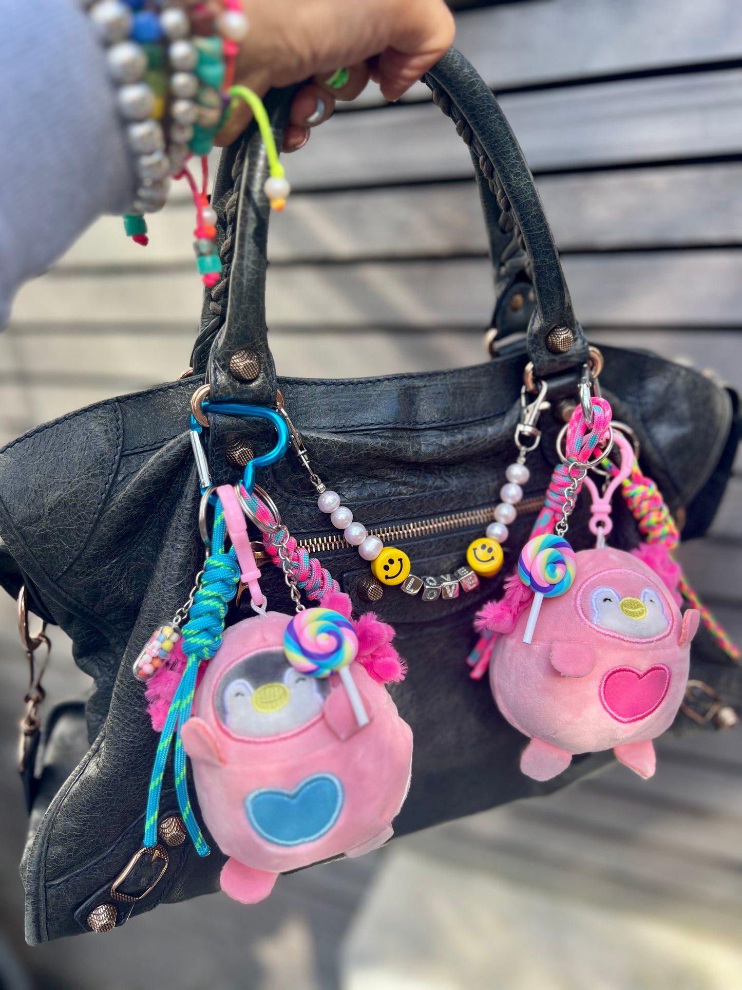 Lolly Key Ring (Pastel)