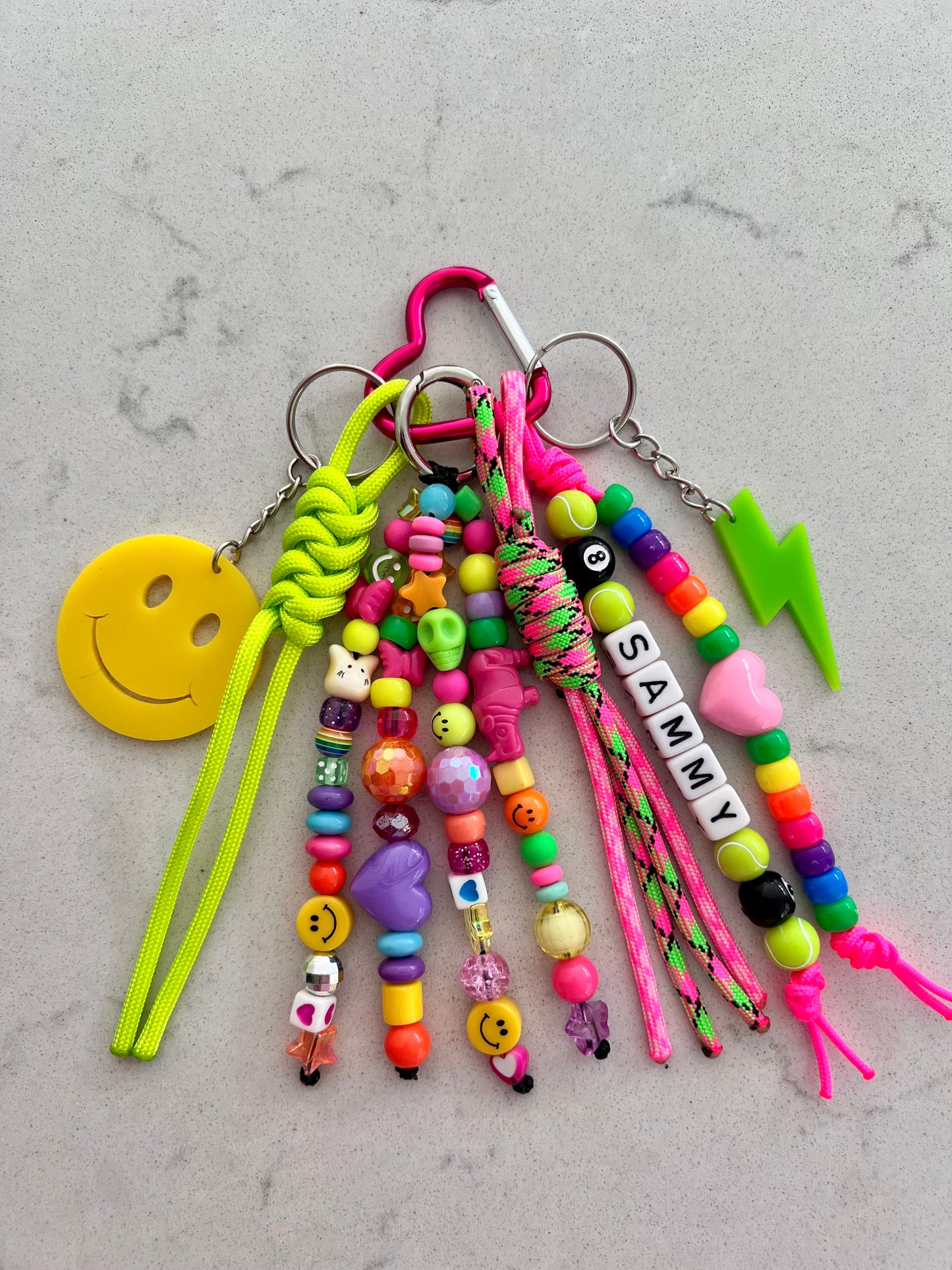 Smiley Key Ring