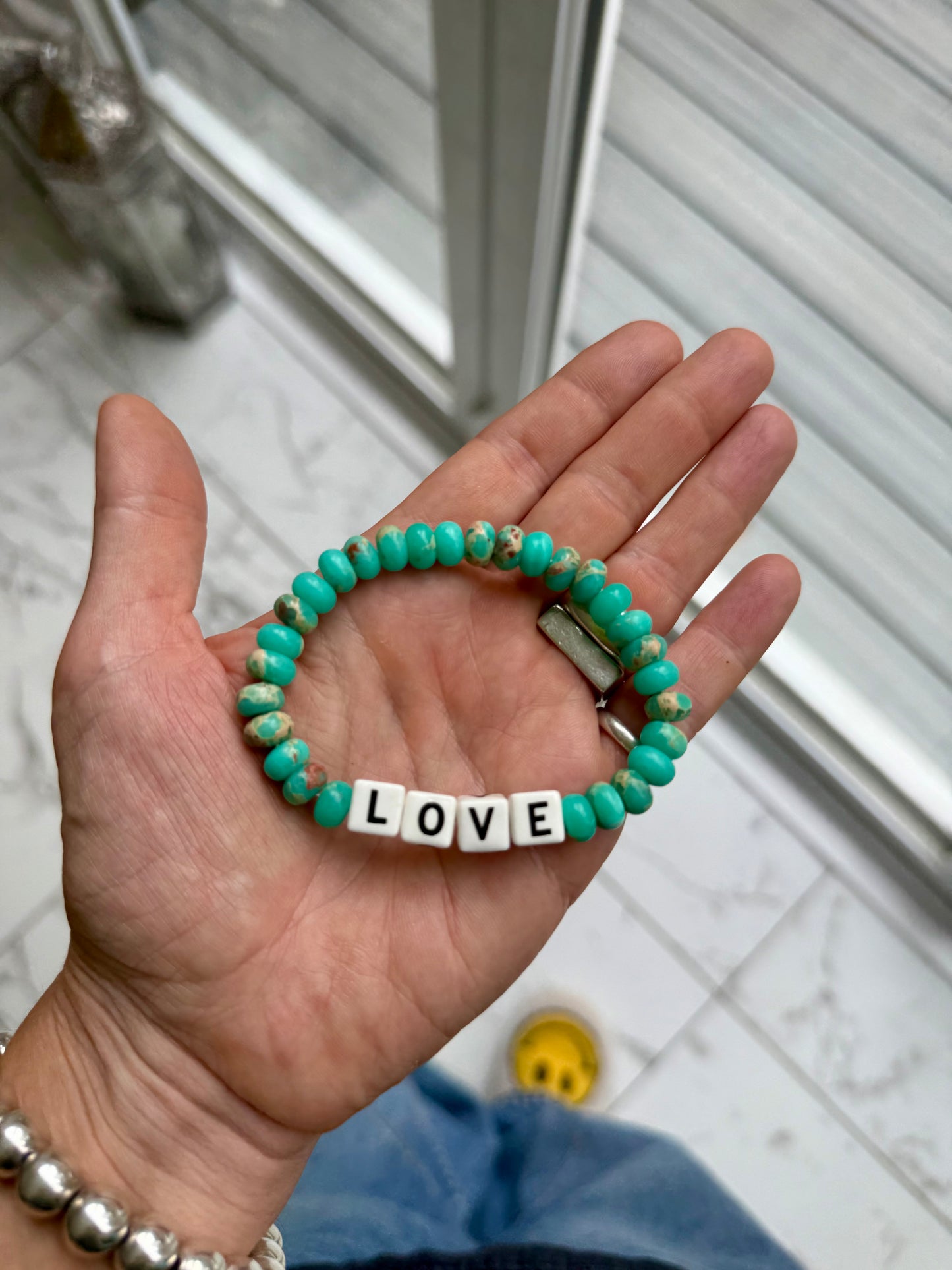 Gemstone LOVE Bracelets