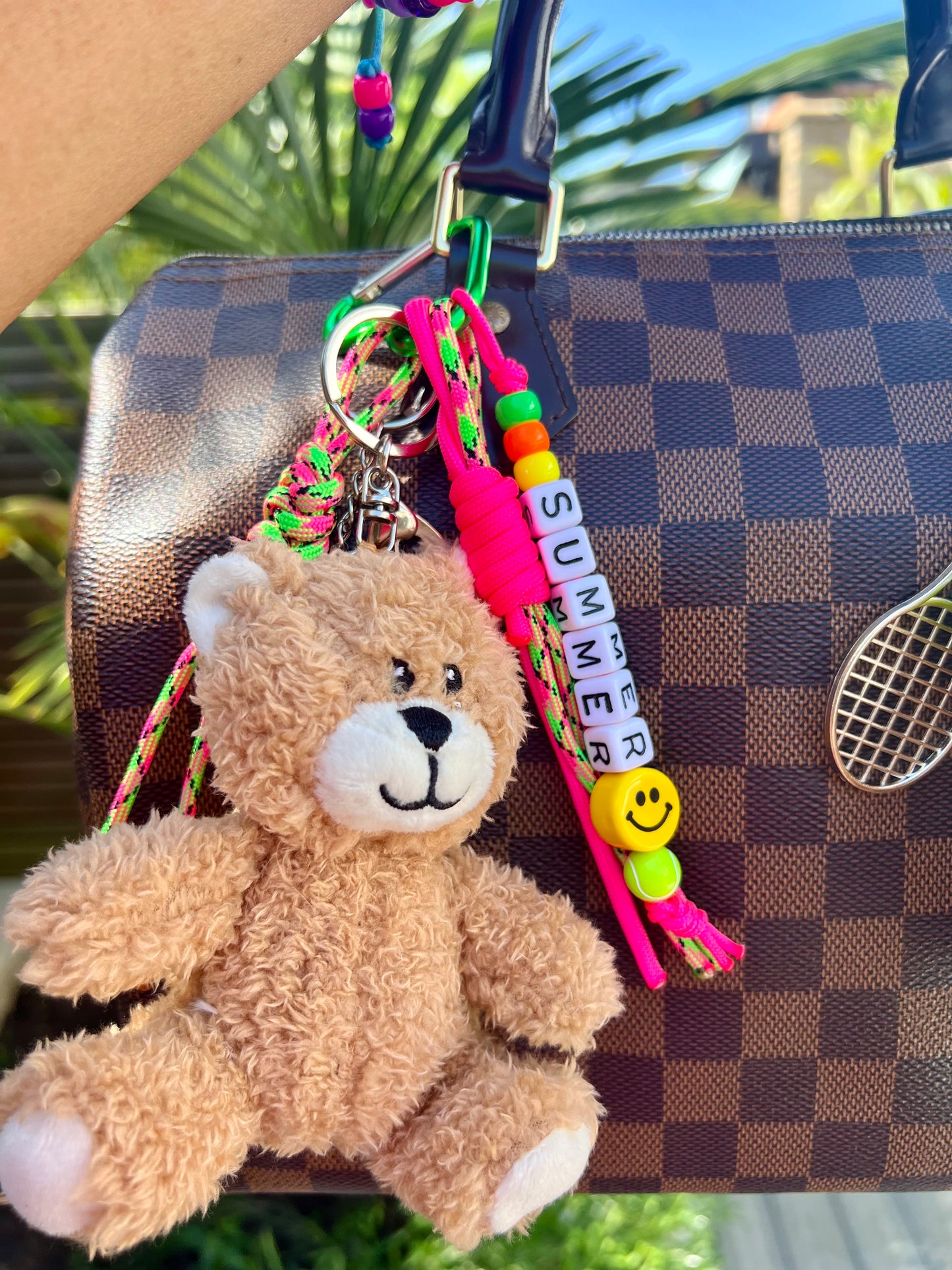 Summer Loving Ted Bag Charm