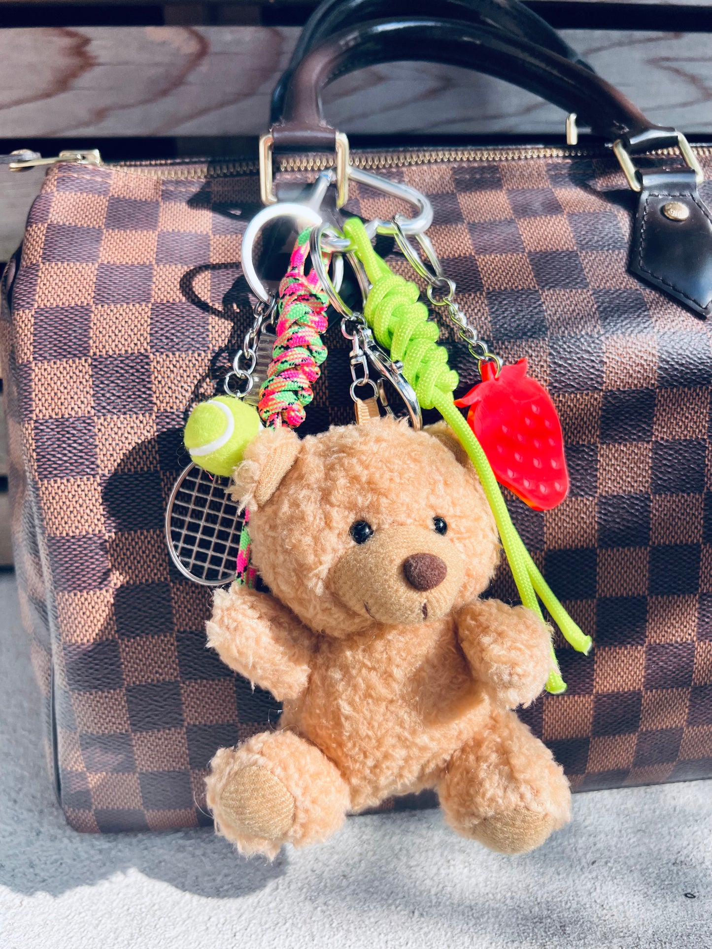 Wimbledon Ted Bag Charm