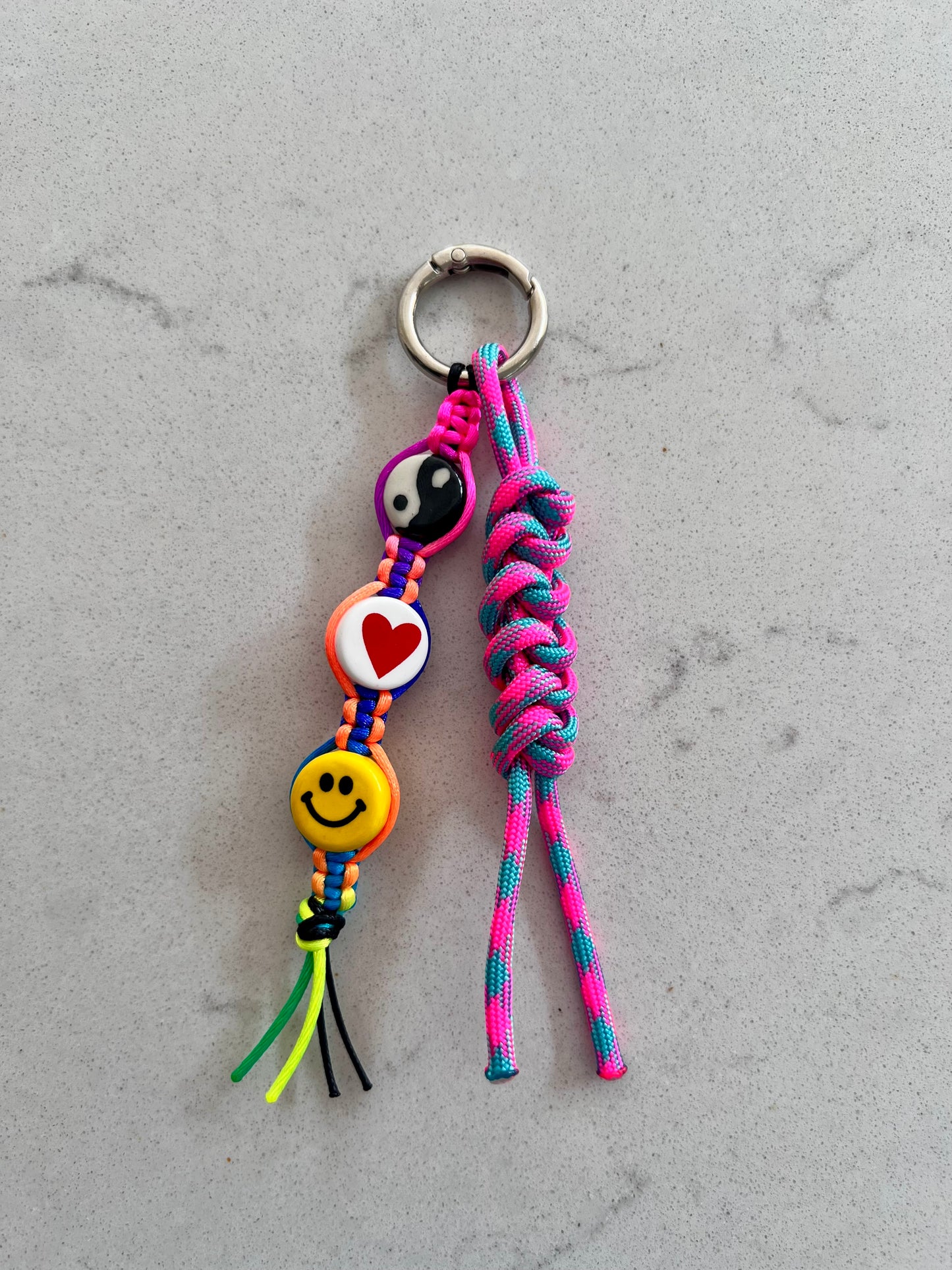 Peace, Love & Happiness Bag Charm 1