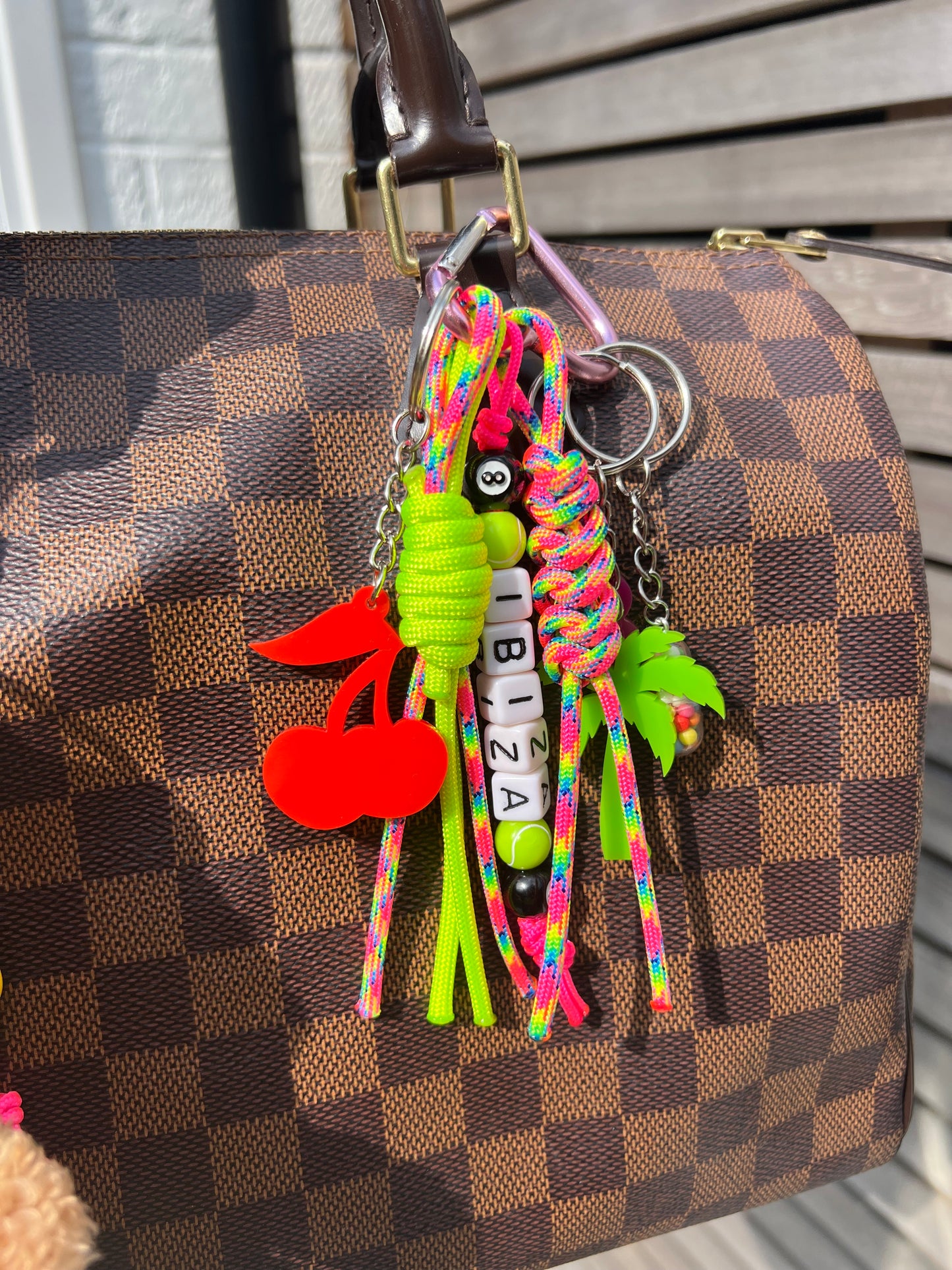 Cherry Key Ring