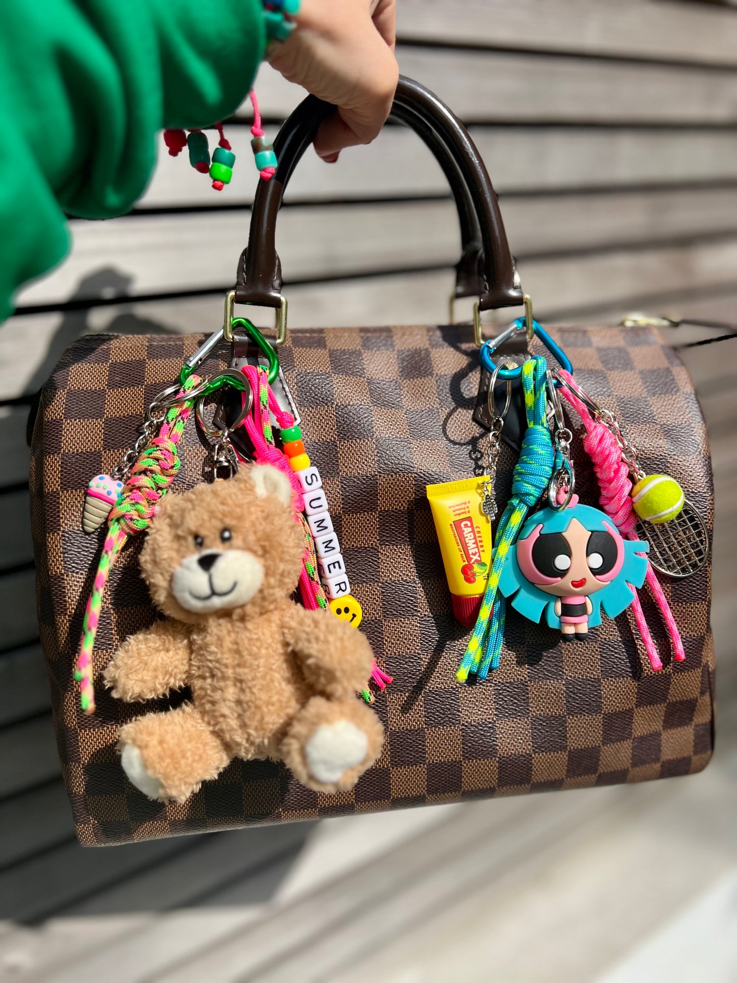 Summer Loving Ted Bag Charm