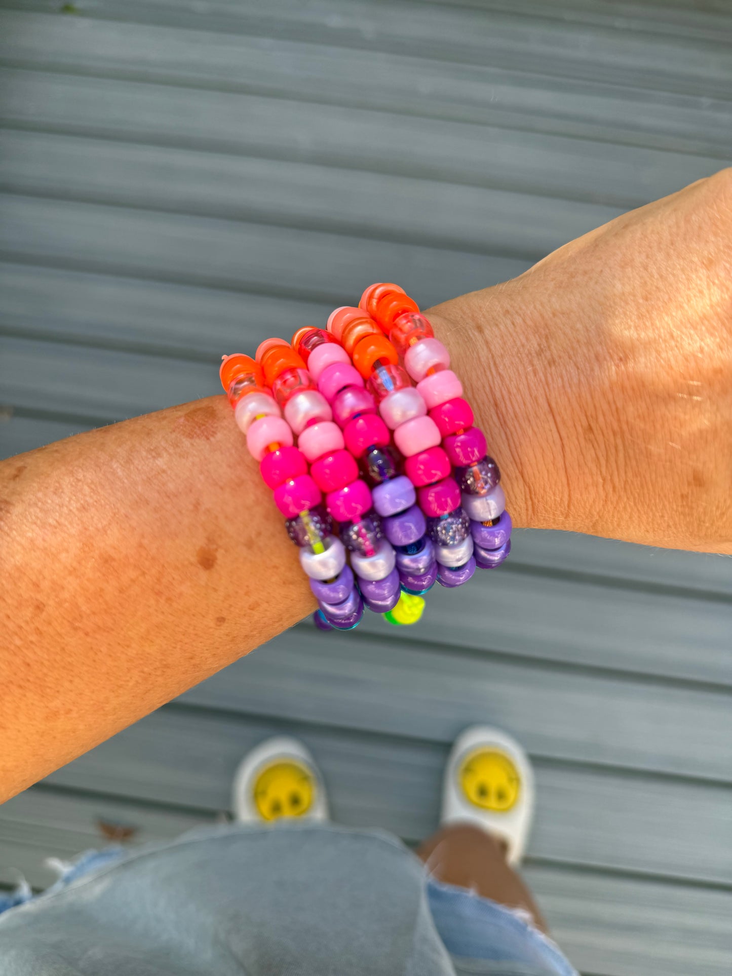 Rainbow Beaded Bracelet 2.0