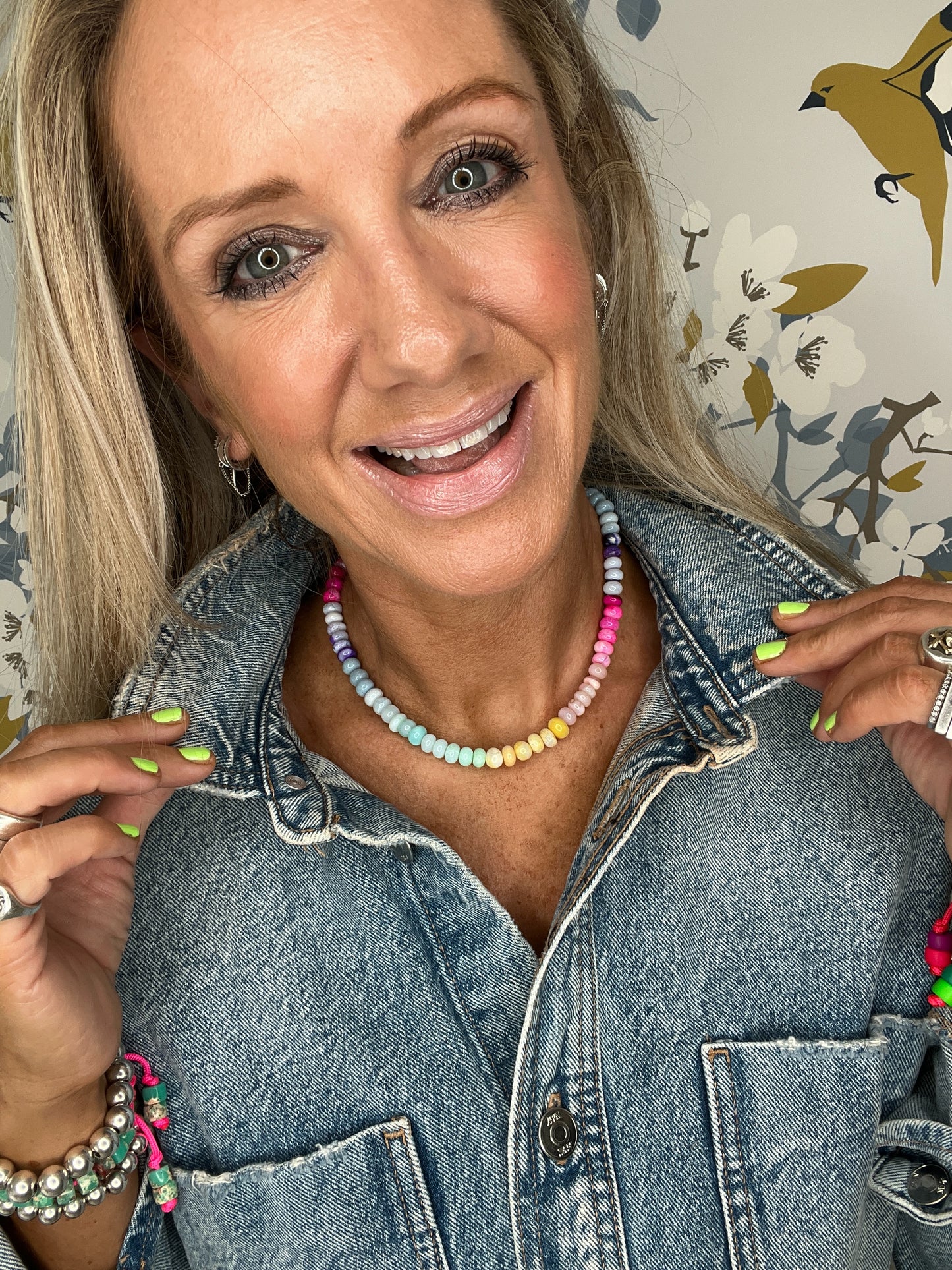 Opal Fruits Gemstone Necklace ππ¬