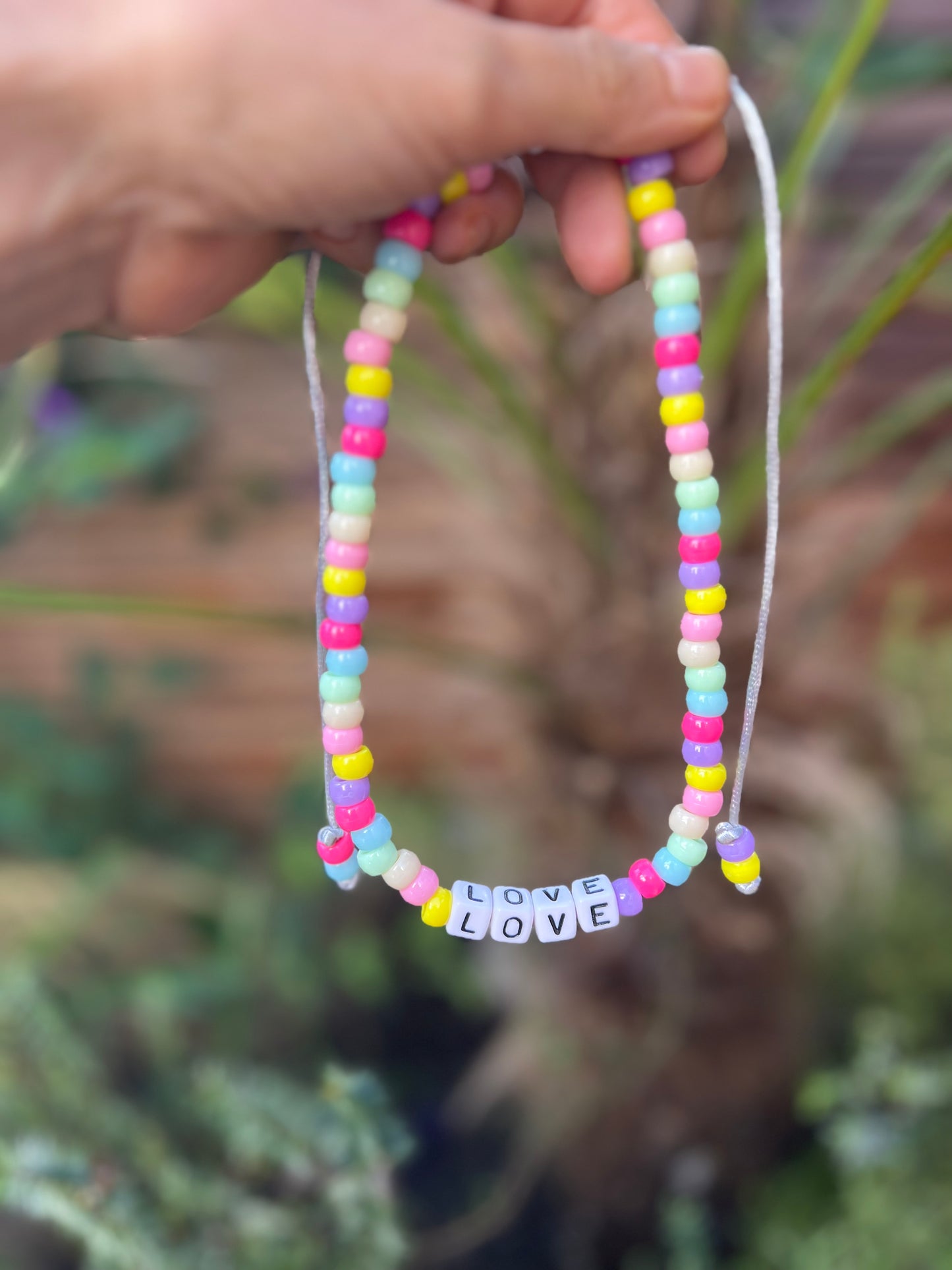 Pastel LOVE Necklace 📿🍭