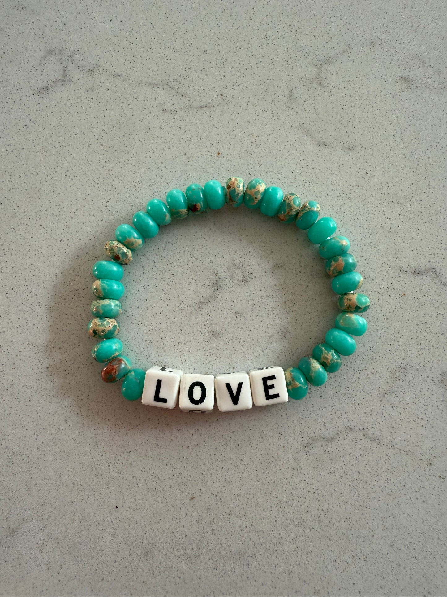 Gemstone LOVE Bracelets