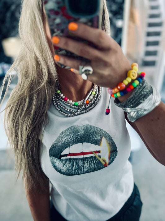 Silver Beaded Necklace 2.0
