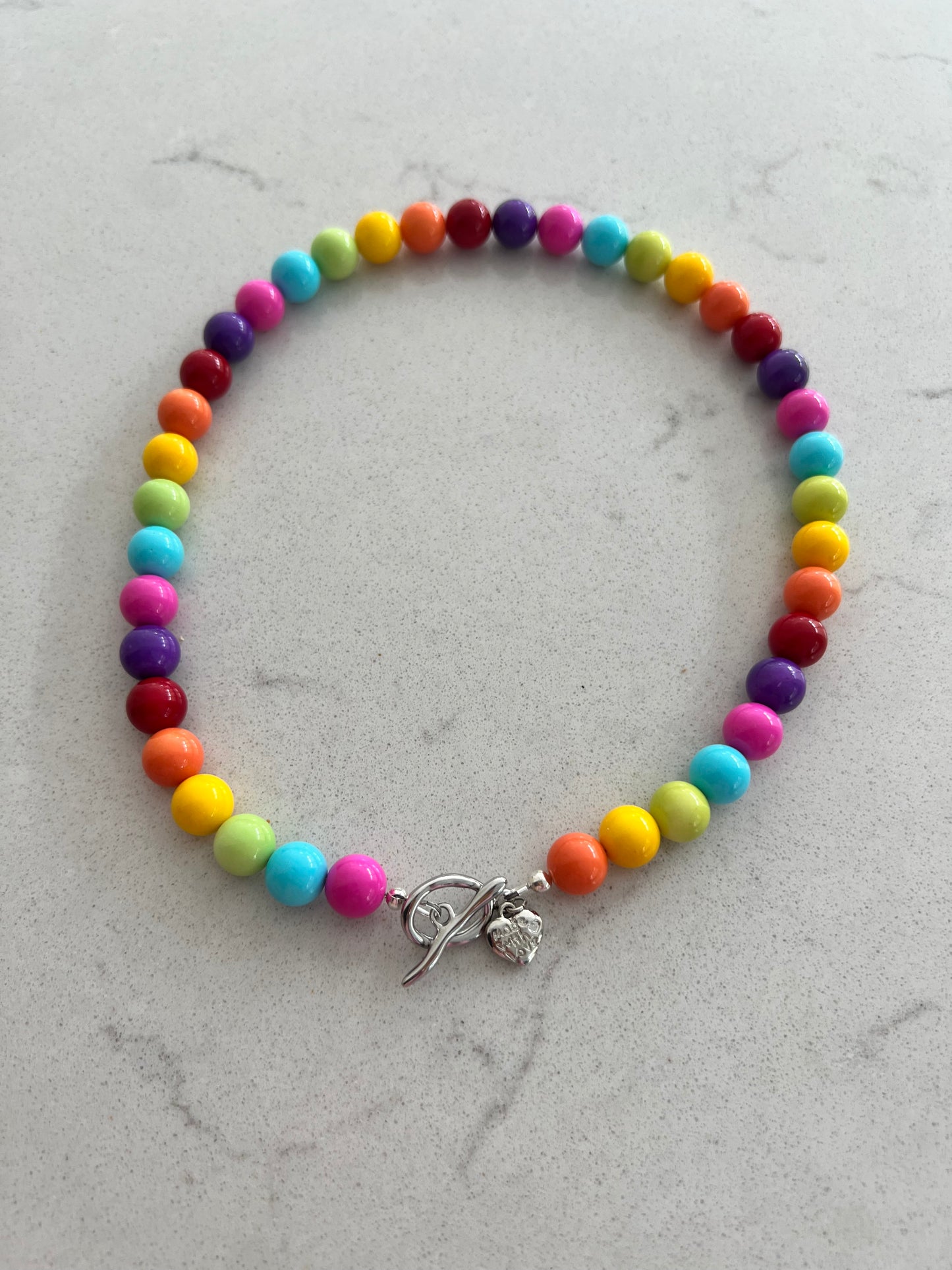 Rainbow Gumball Necklace π