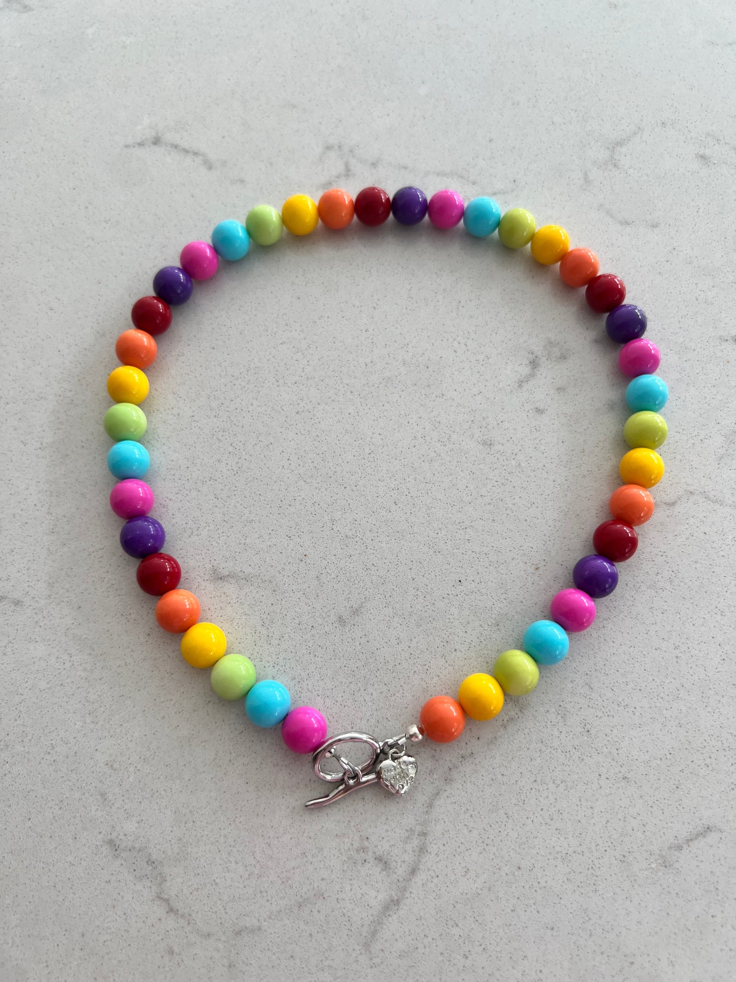 Rainbow Gumball Necklace π