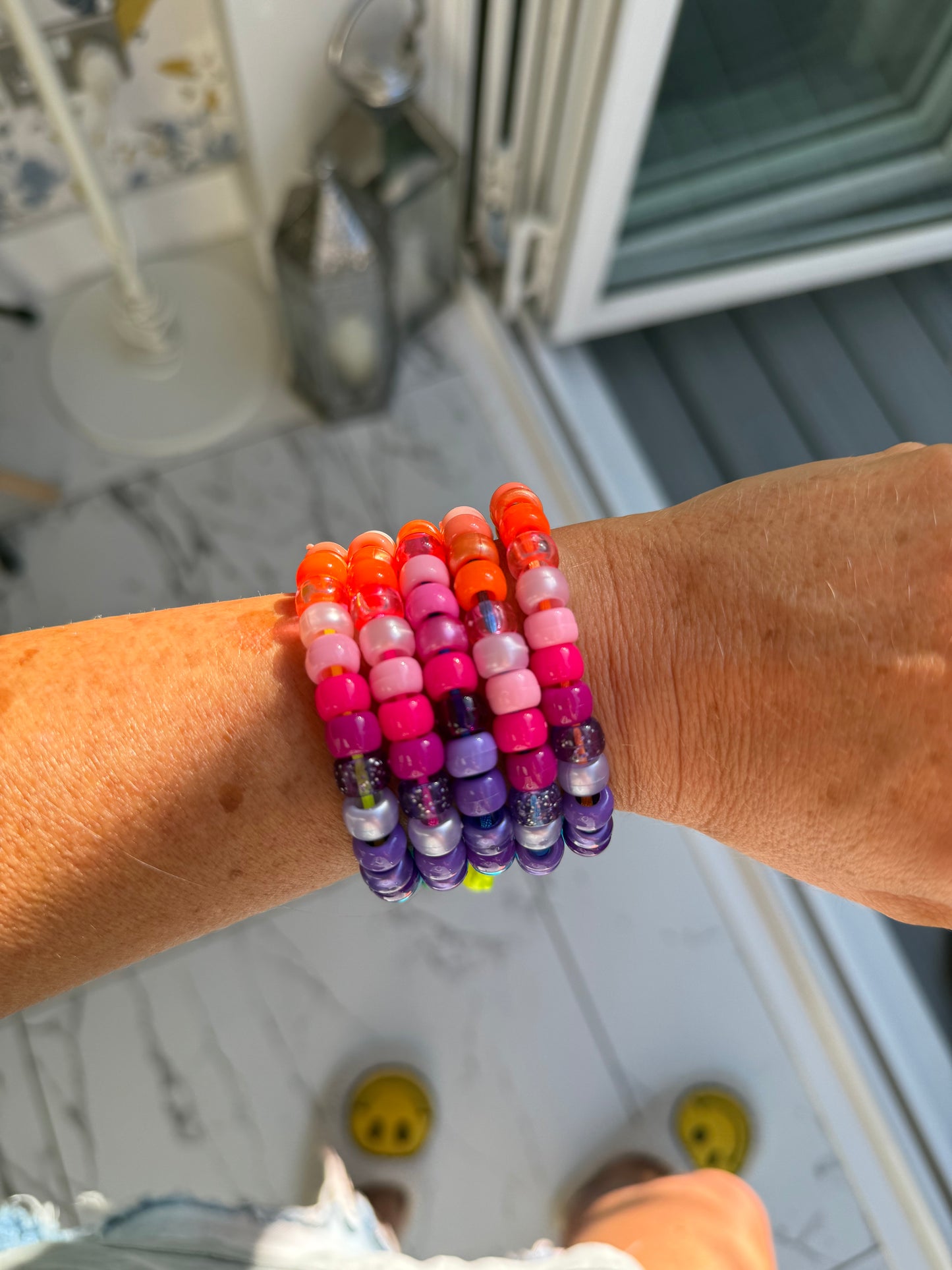 Rainbow Beaded Bracelet 2.0