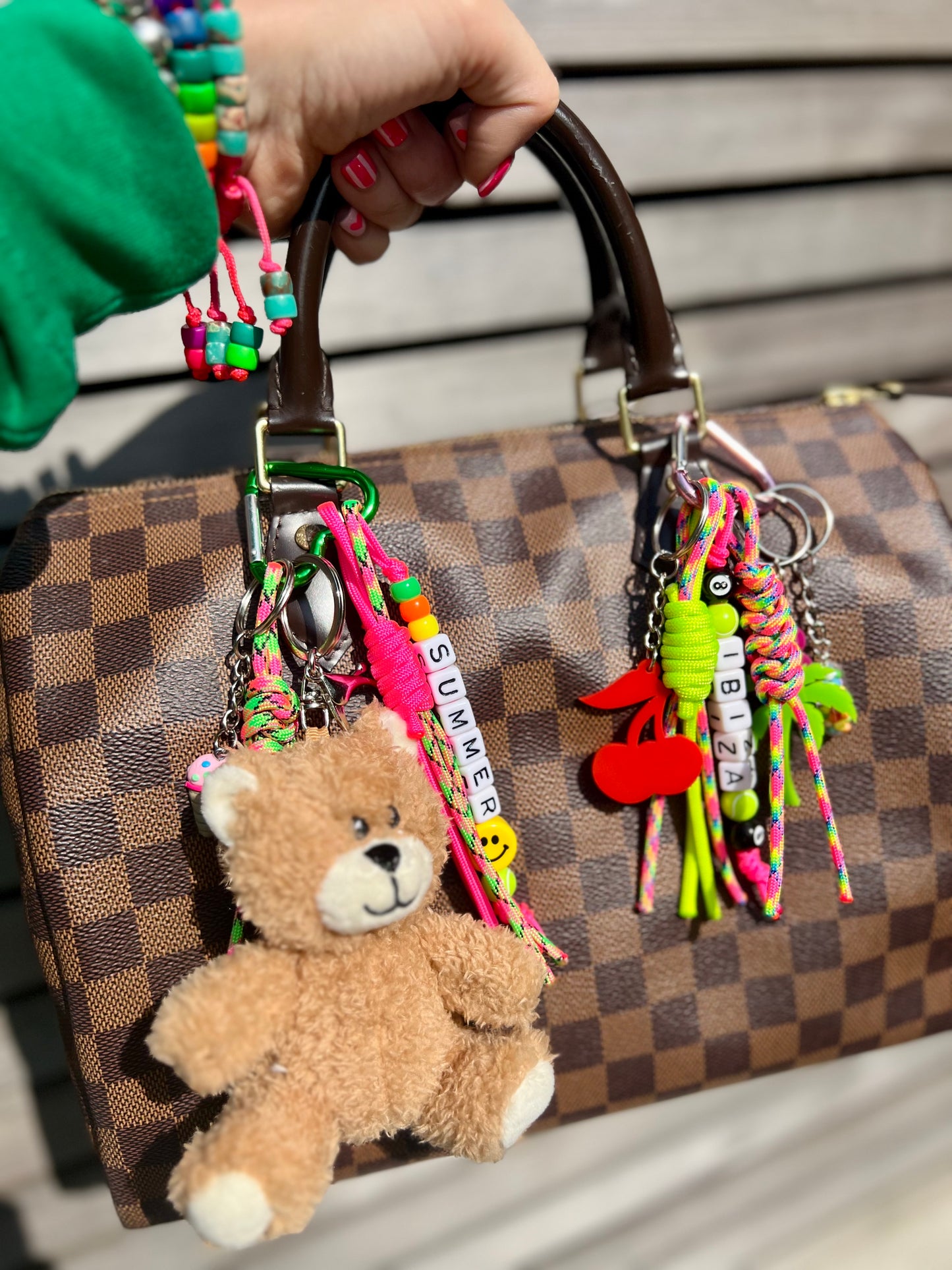 Cherry Key Ring