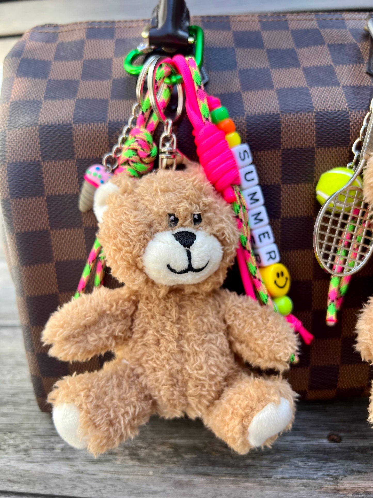 Summer Loving Ted Bag Charm