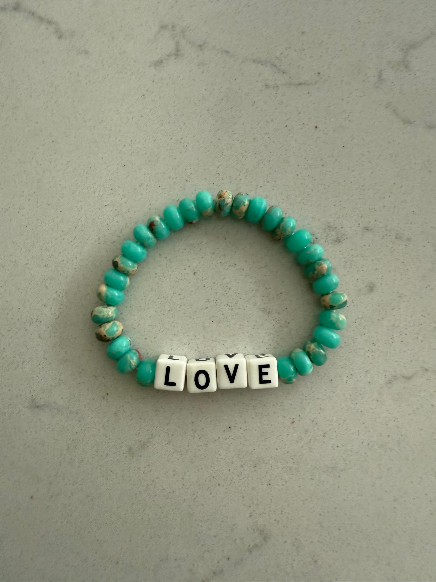 Gemstone LOVE Bracelets