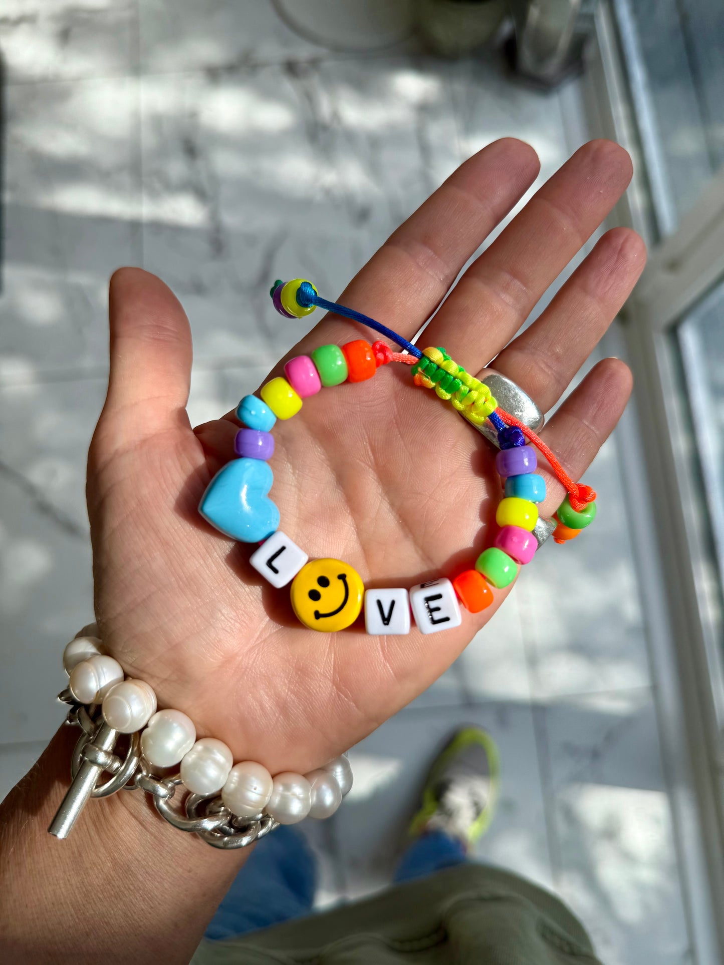 LOVE Macrame Bracelet 2.0