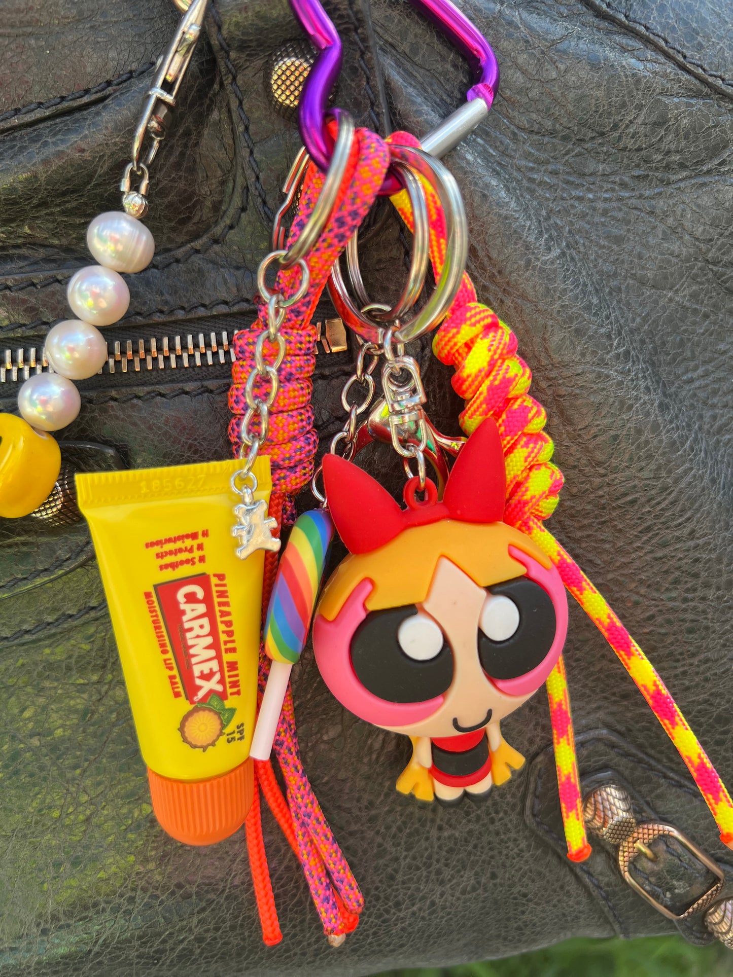 Girl Power Blossom Bag Charm