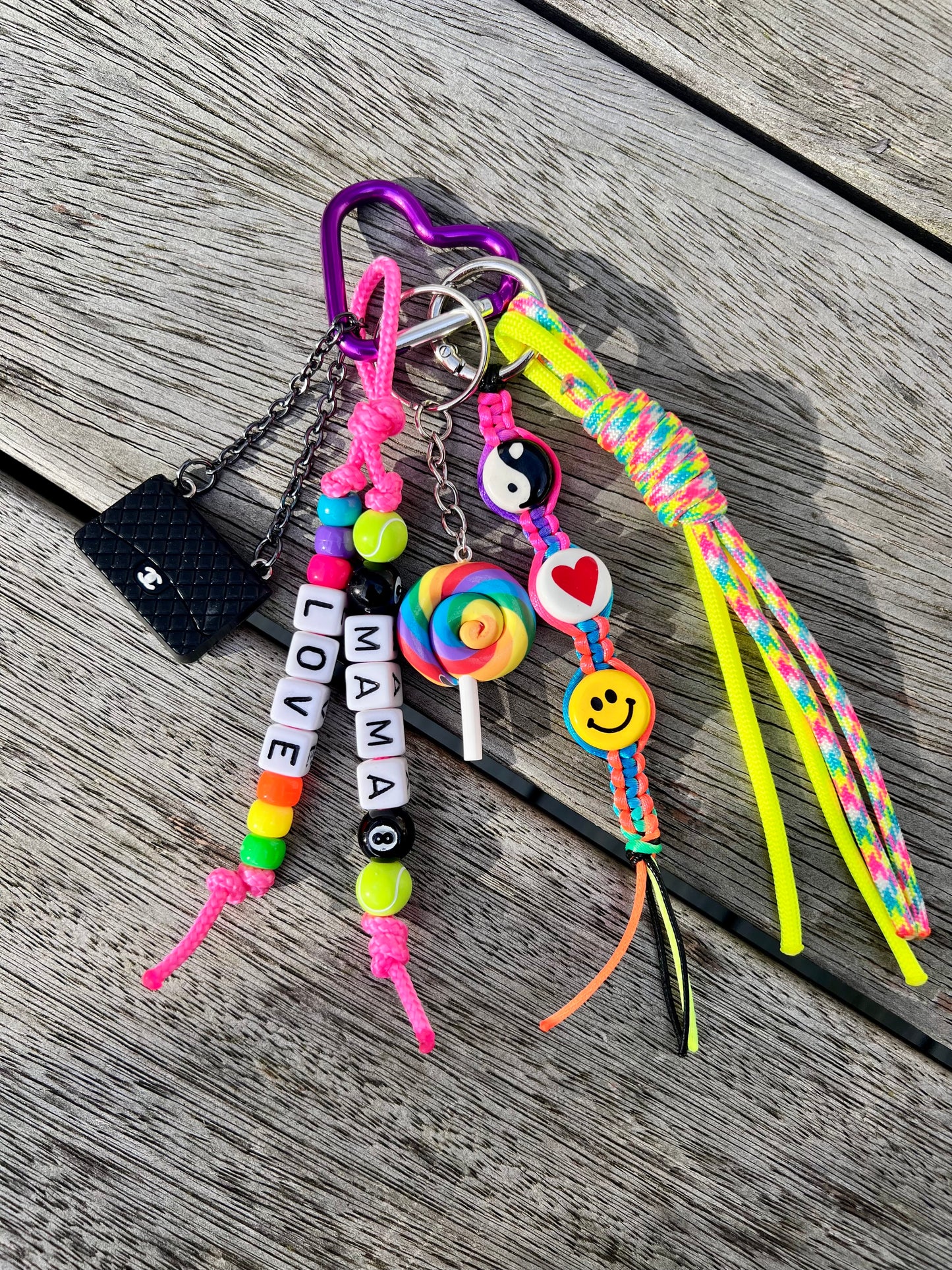 Lolly Key Ring (Bright)