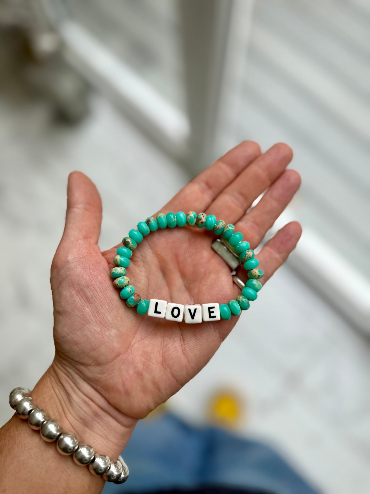 Gemstone LOVE Bracelets