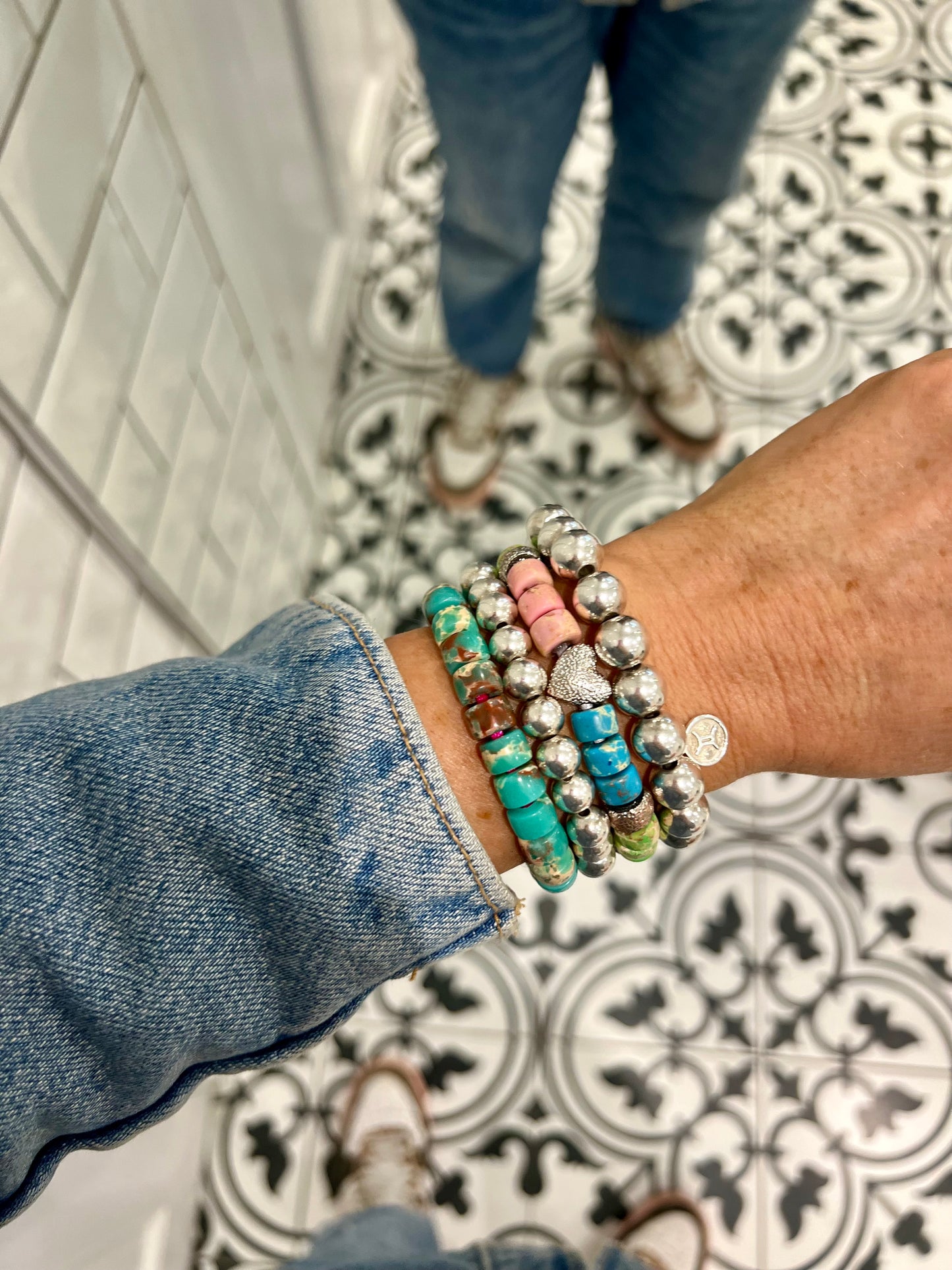 Jasper Gemstone Bracelet π©·ππ