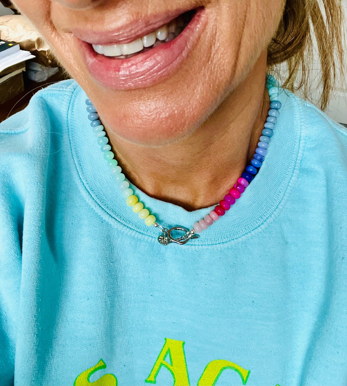 Opal Fruits Gemstone Necklace ππ¬