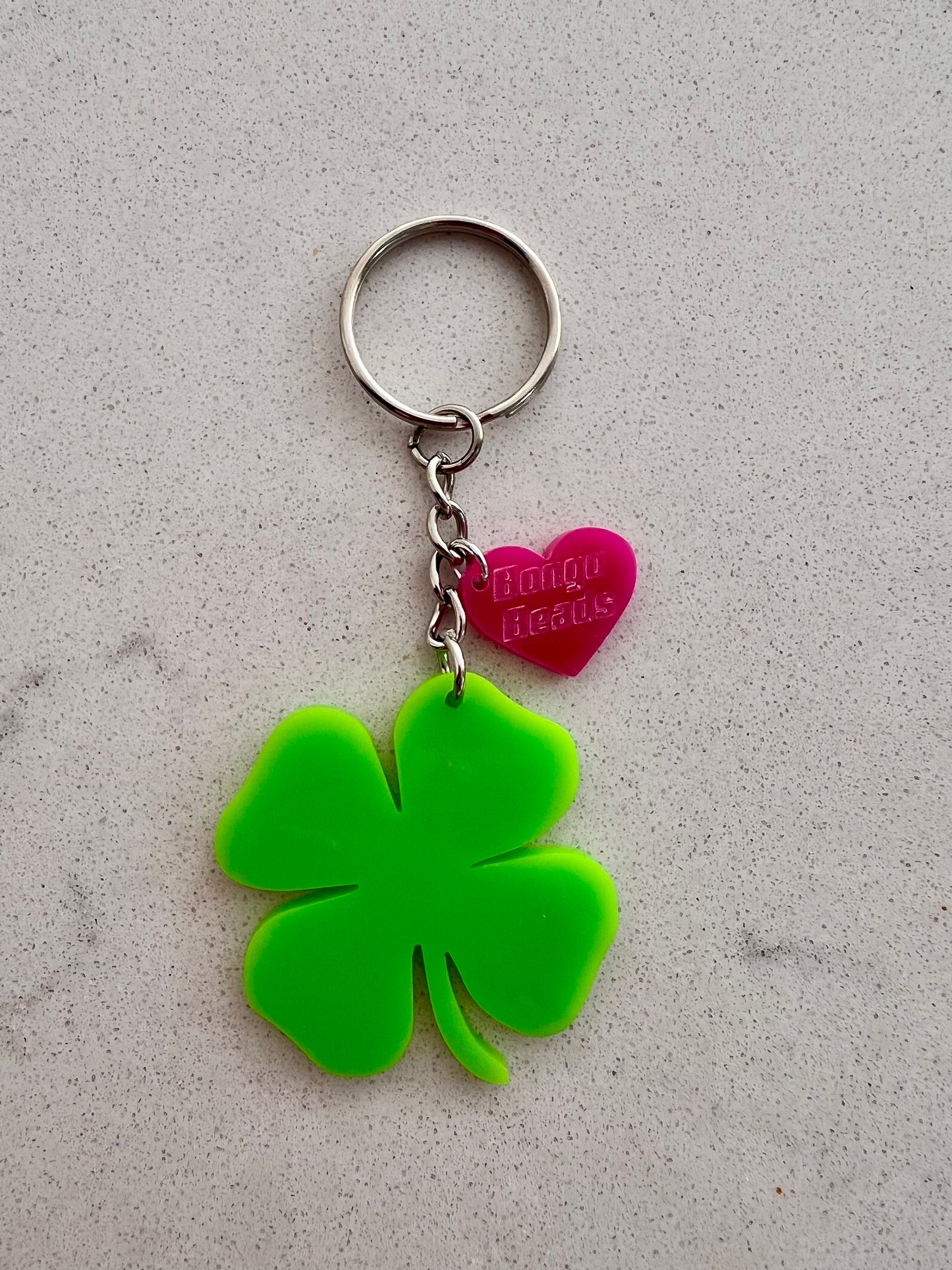 Four Leaf Clover Key Ring