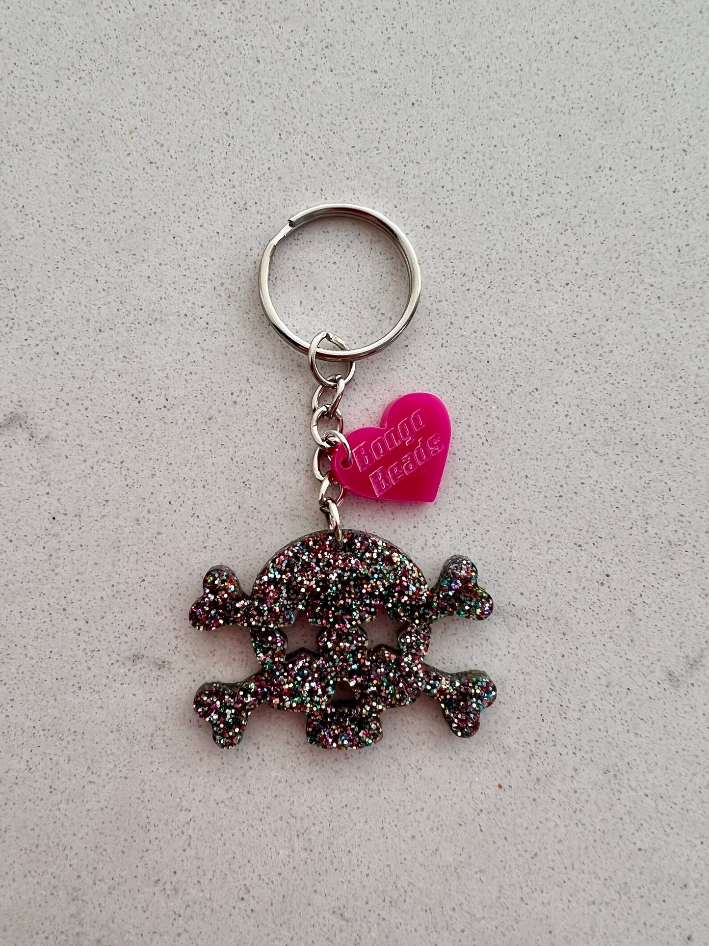 Skull & Crossbones Key Ring