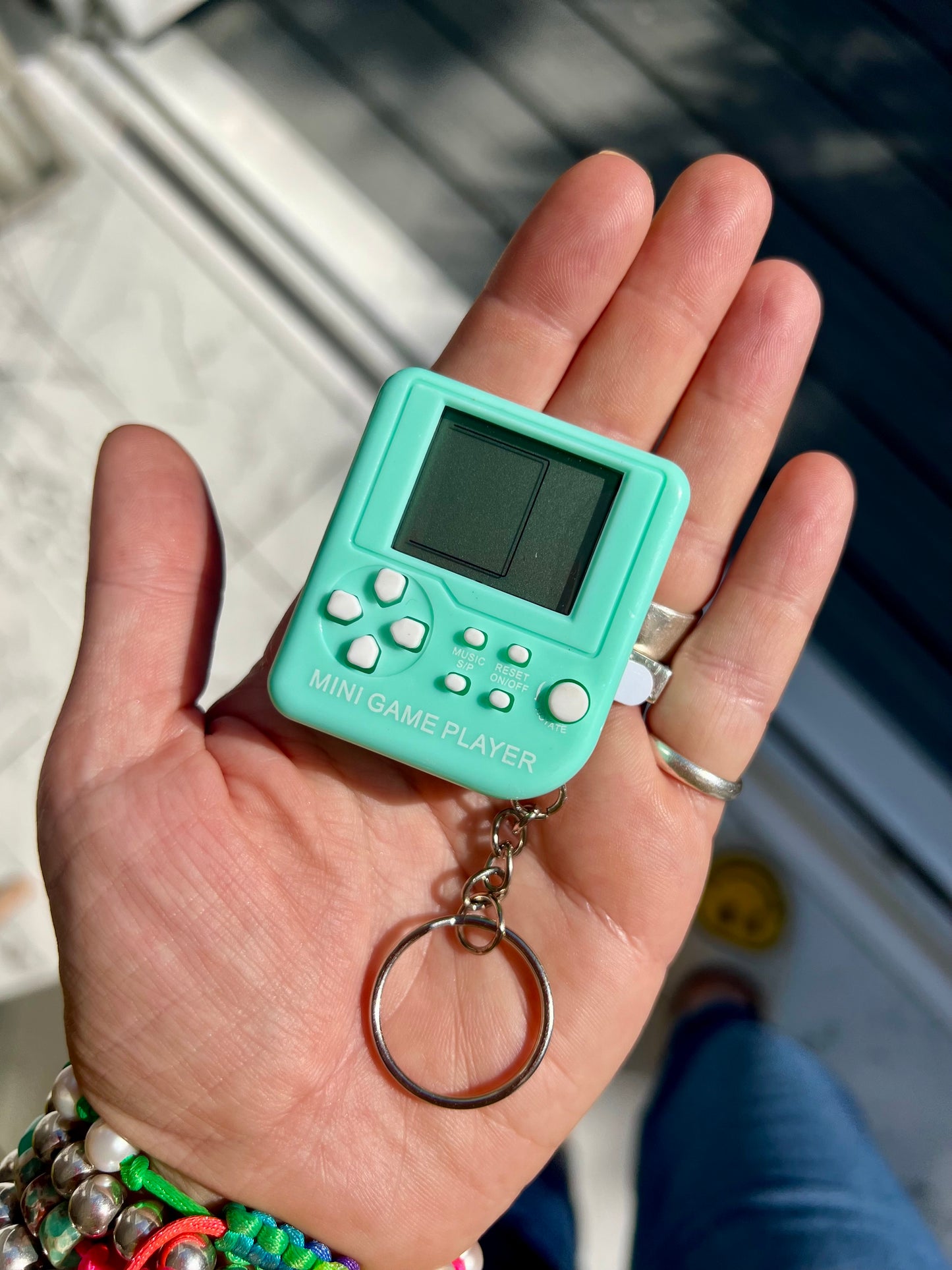 Mini Game Player Key Ring