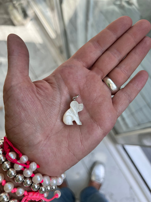 Vintage Puppy Dog Pendant