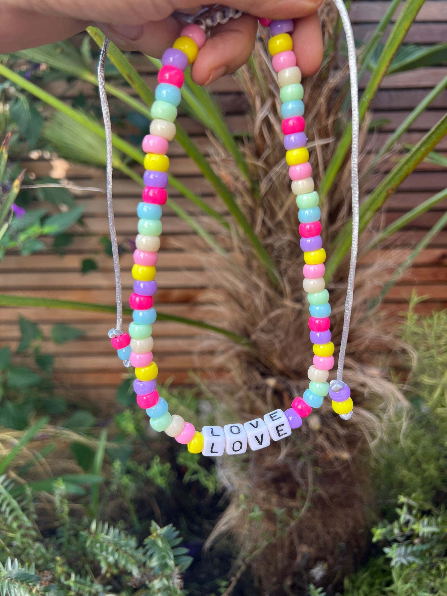 Pastel LOVE Necklace 📿🍭