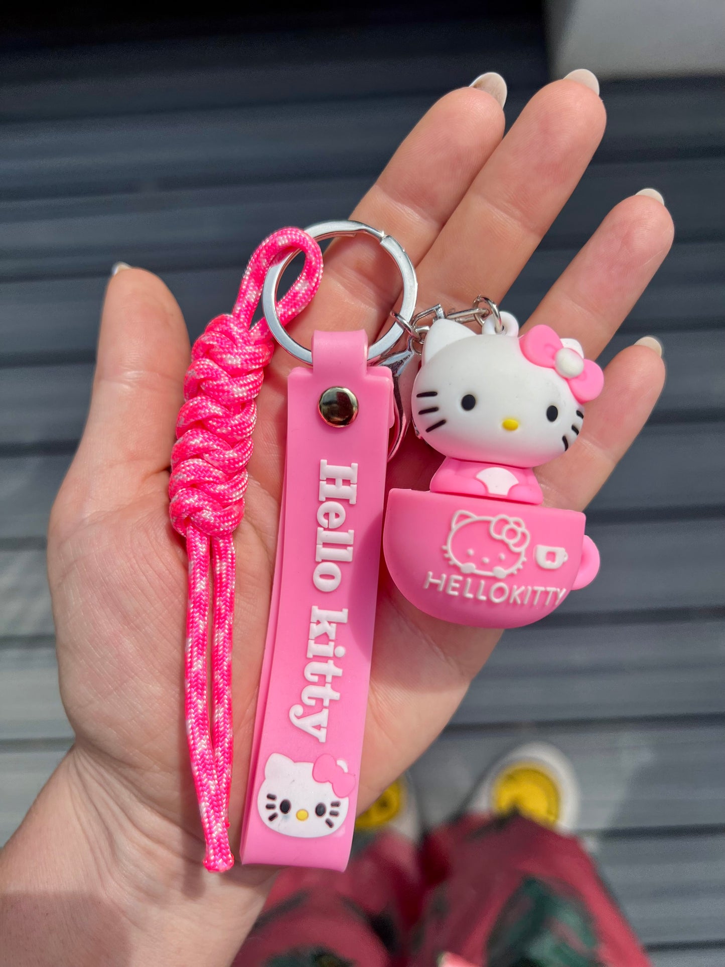 Pink Hello Kitty Bag Charm