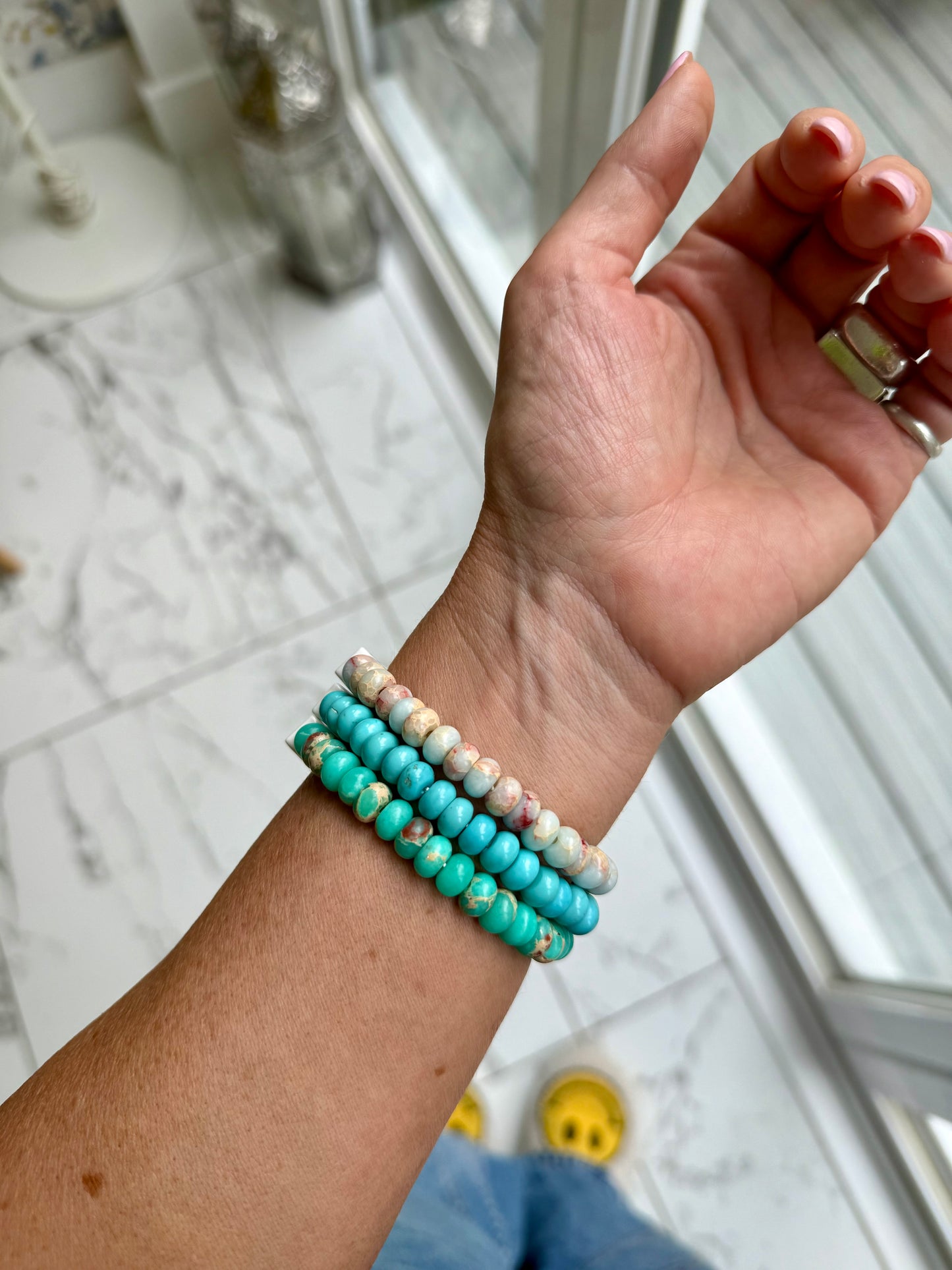 Gemstone LOVE Bracelets