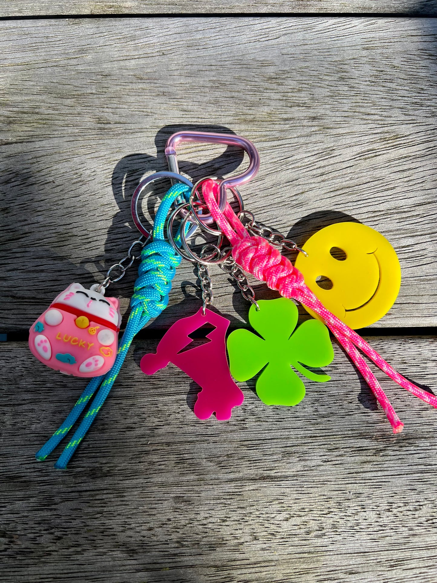 Four Leaf Clover Key Ring