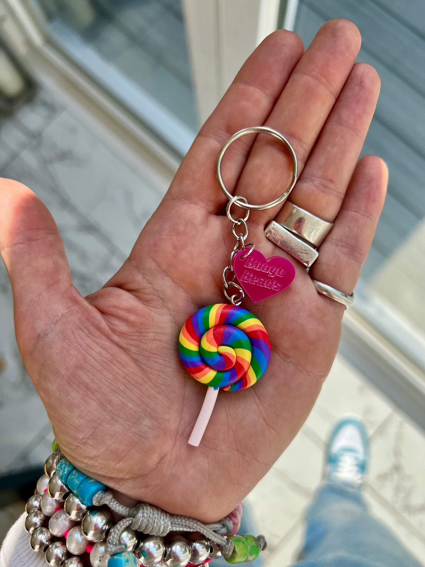 Lolly Key Ring (Bright)