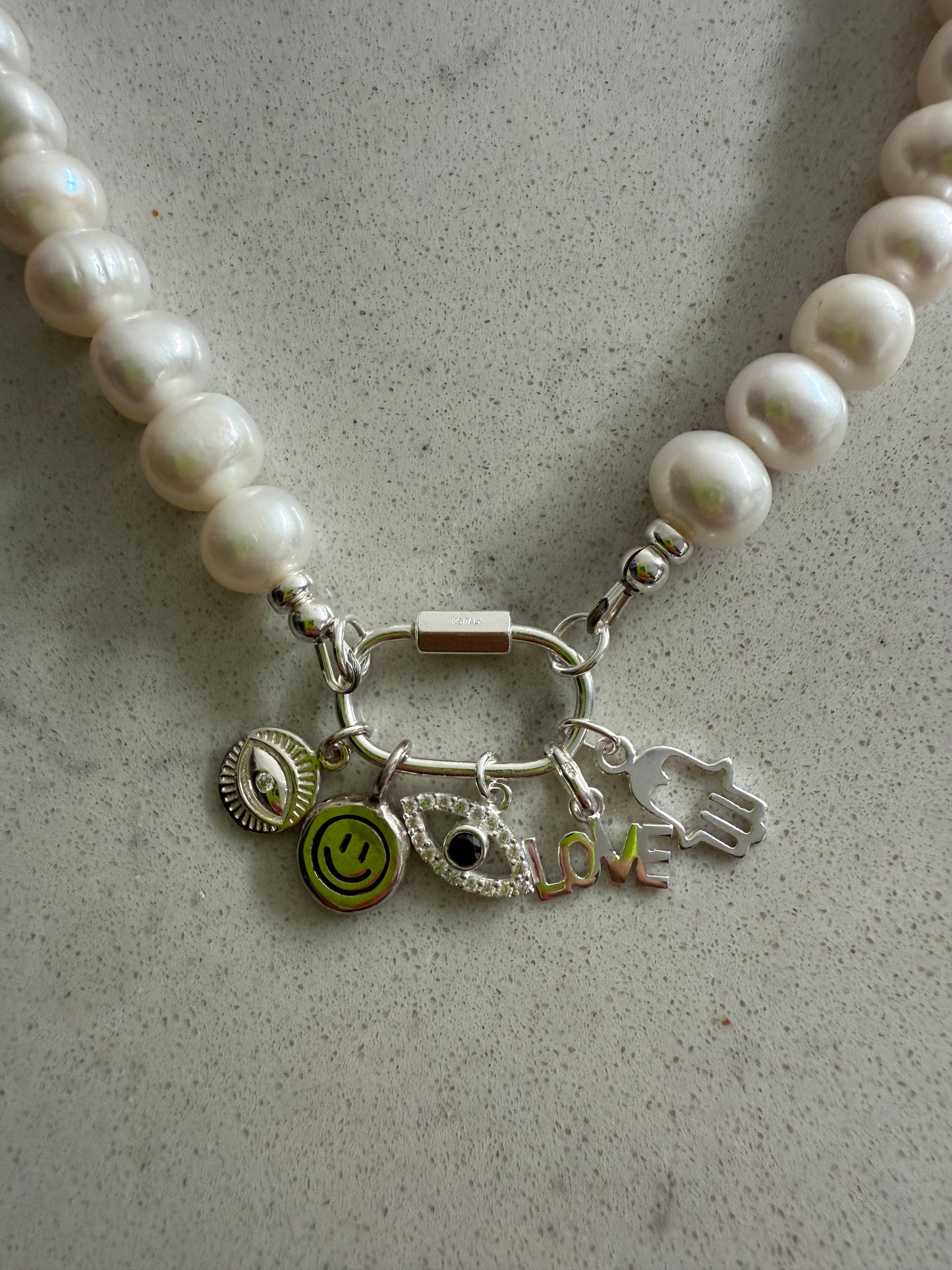 Sterling Silver Evil Eye Charm