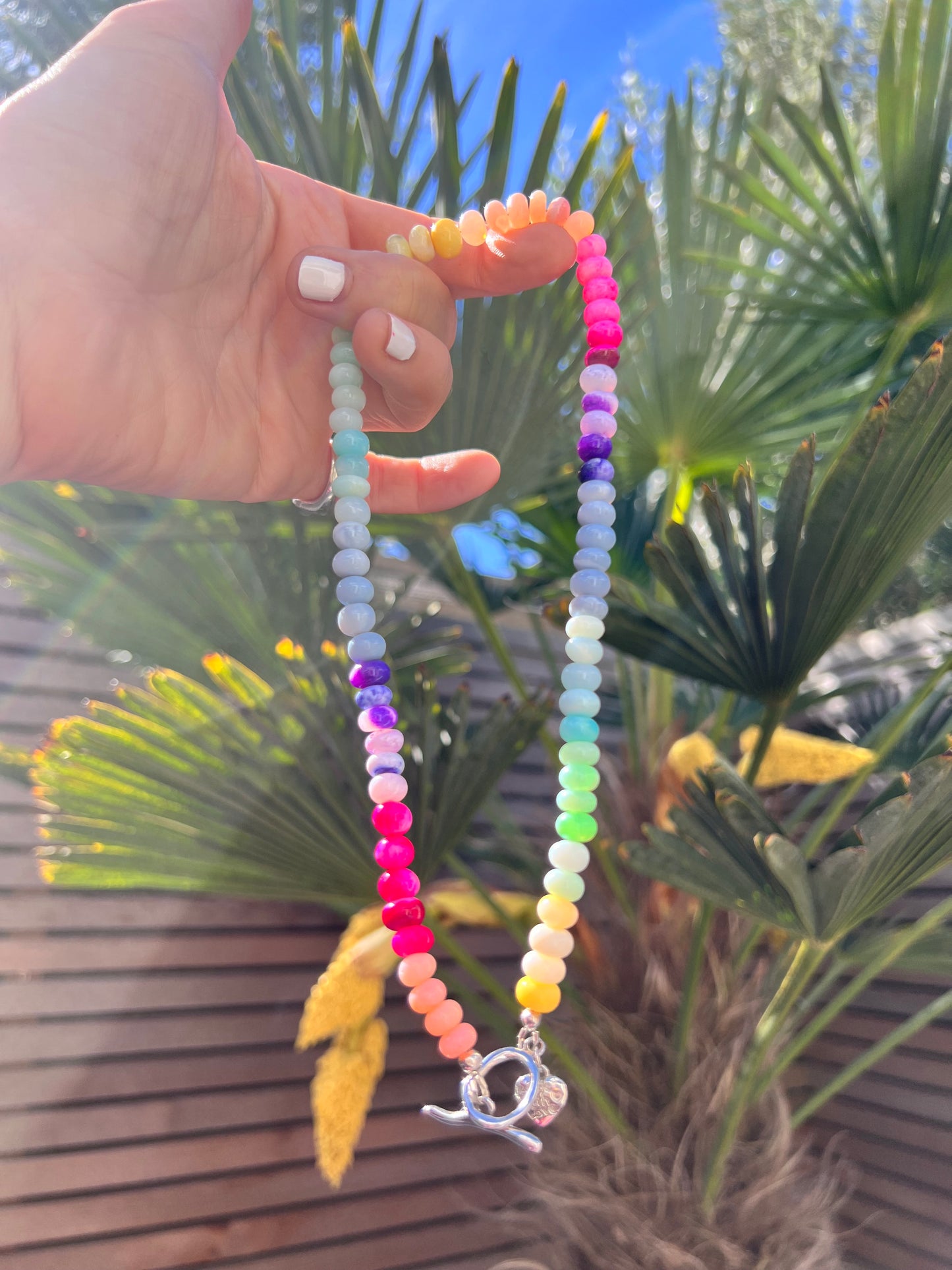 Opal Fruits Gemstone Necklace ππ¬