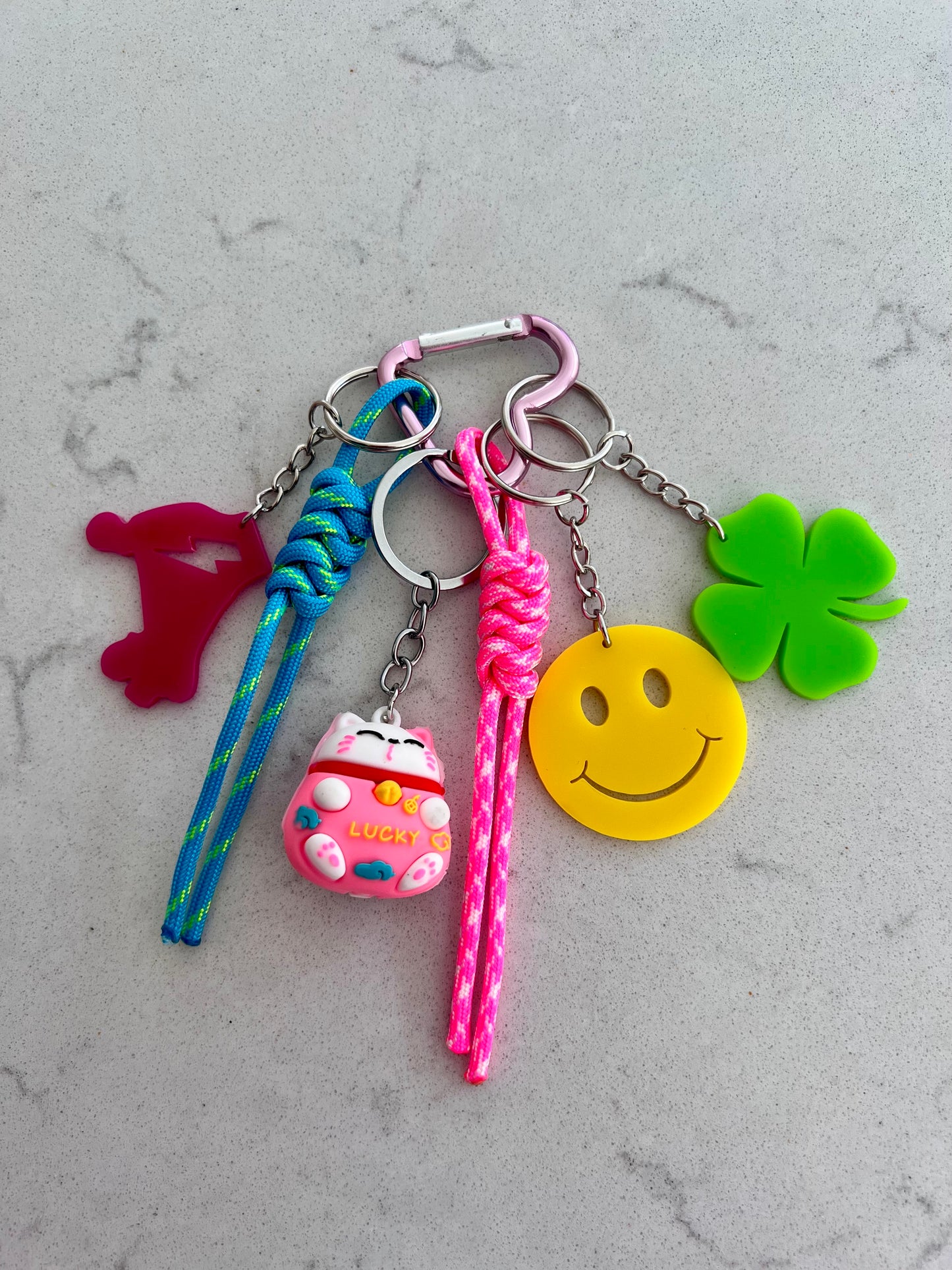 Four Leaf Clover Key Ring