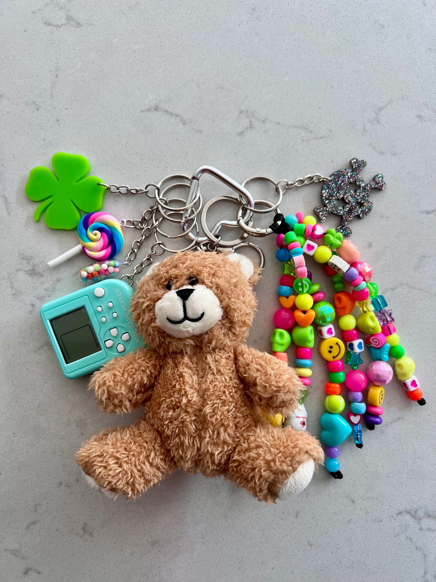 Four Leaf Clover Key Ring