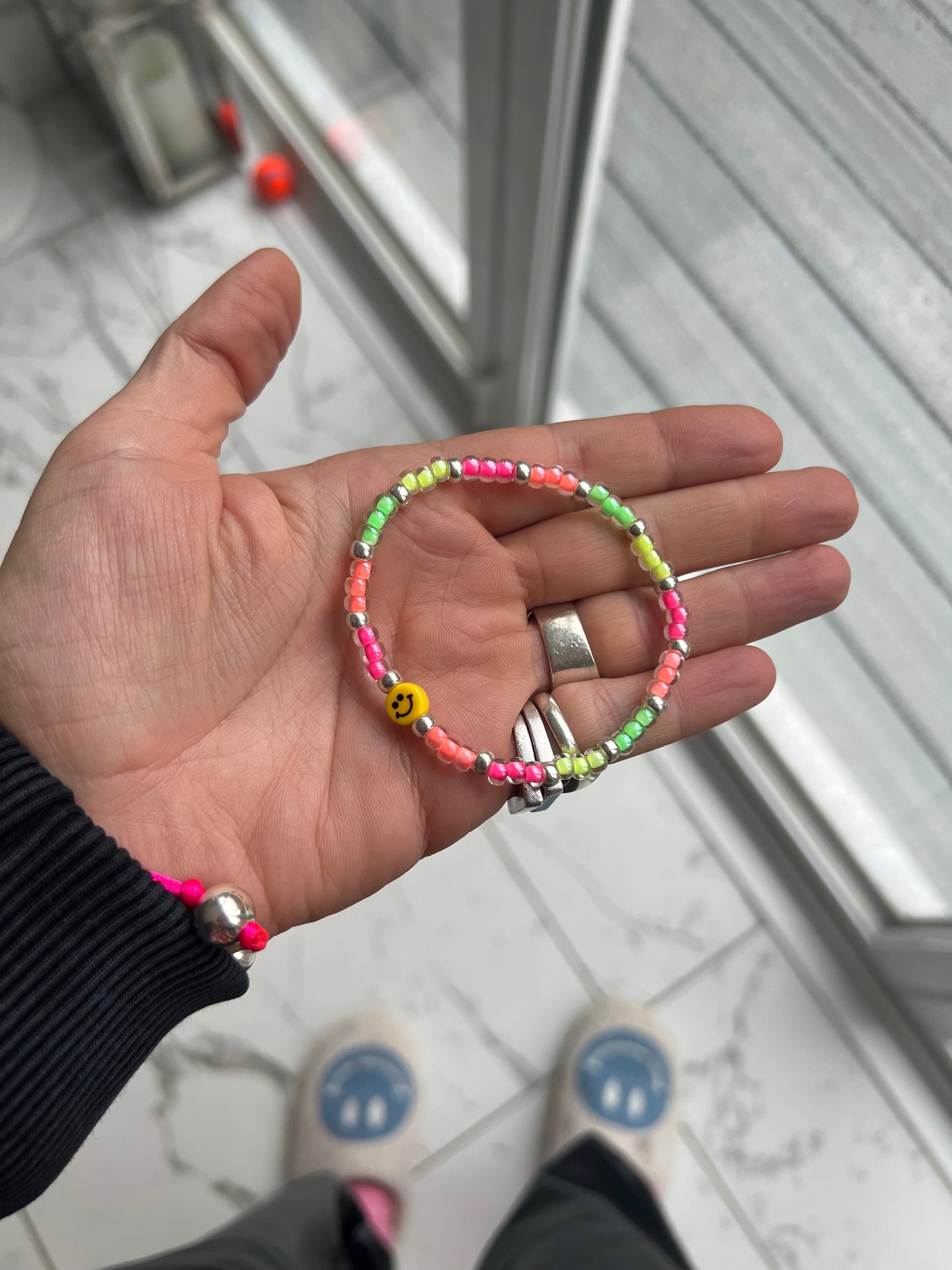 Tiny Smiley Bracelet